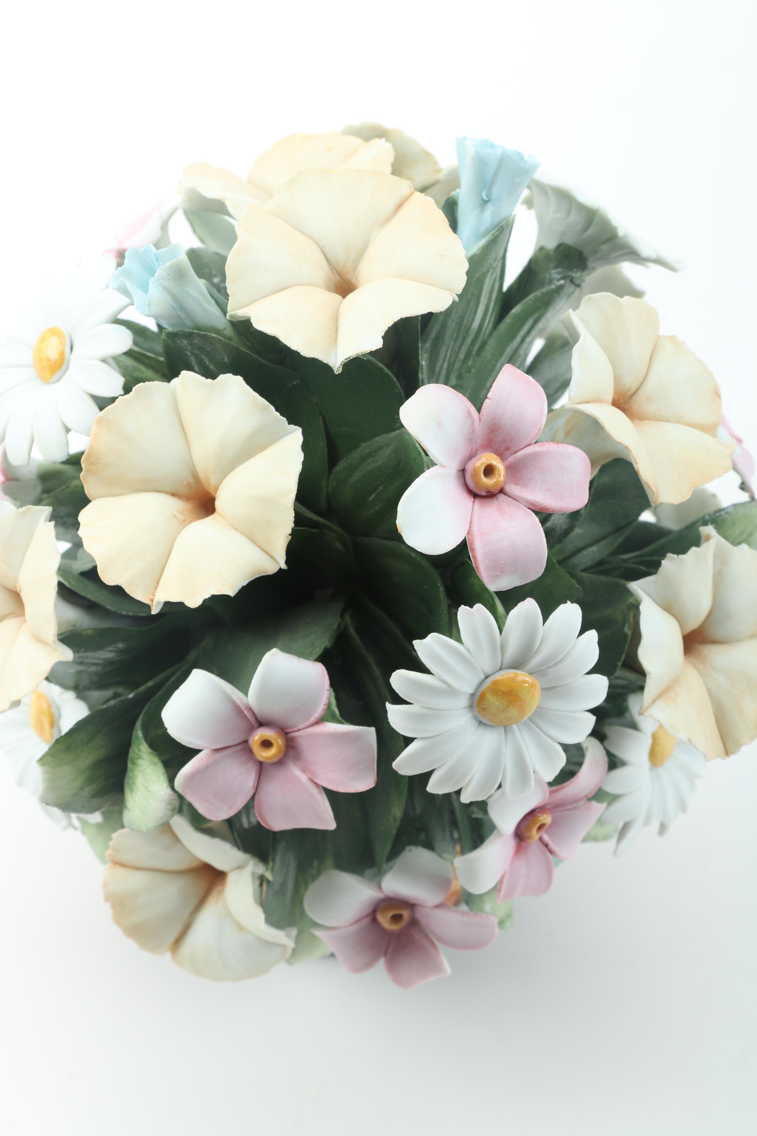 Dino Cucineili Decorative Summer Flowers Arrangement.