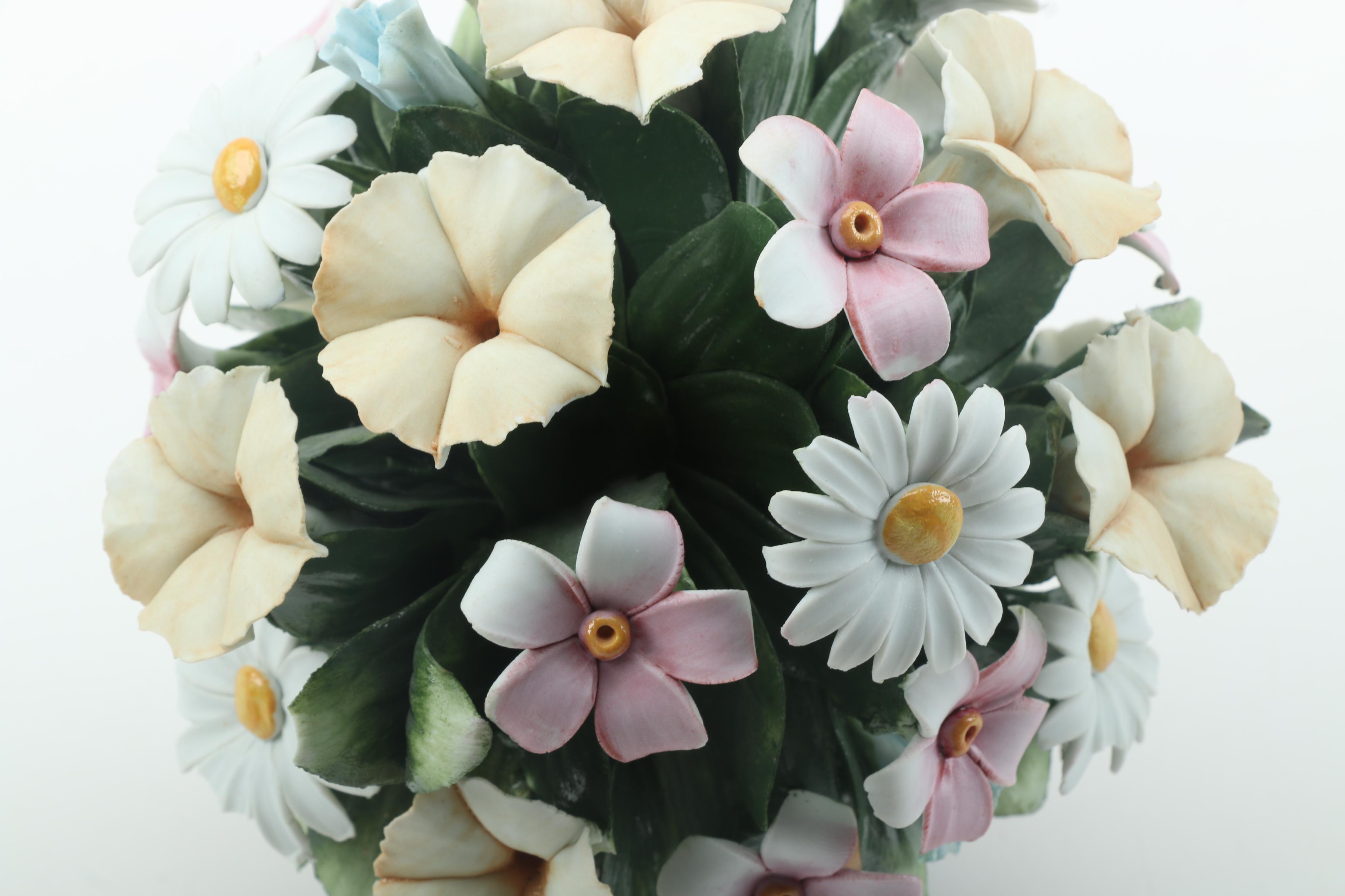 Dino Cucineili Decorative Summer Flowers Arrangement.