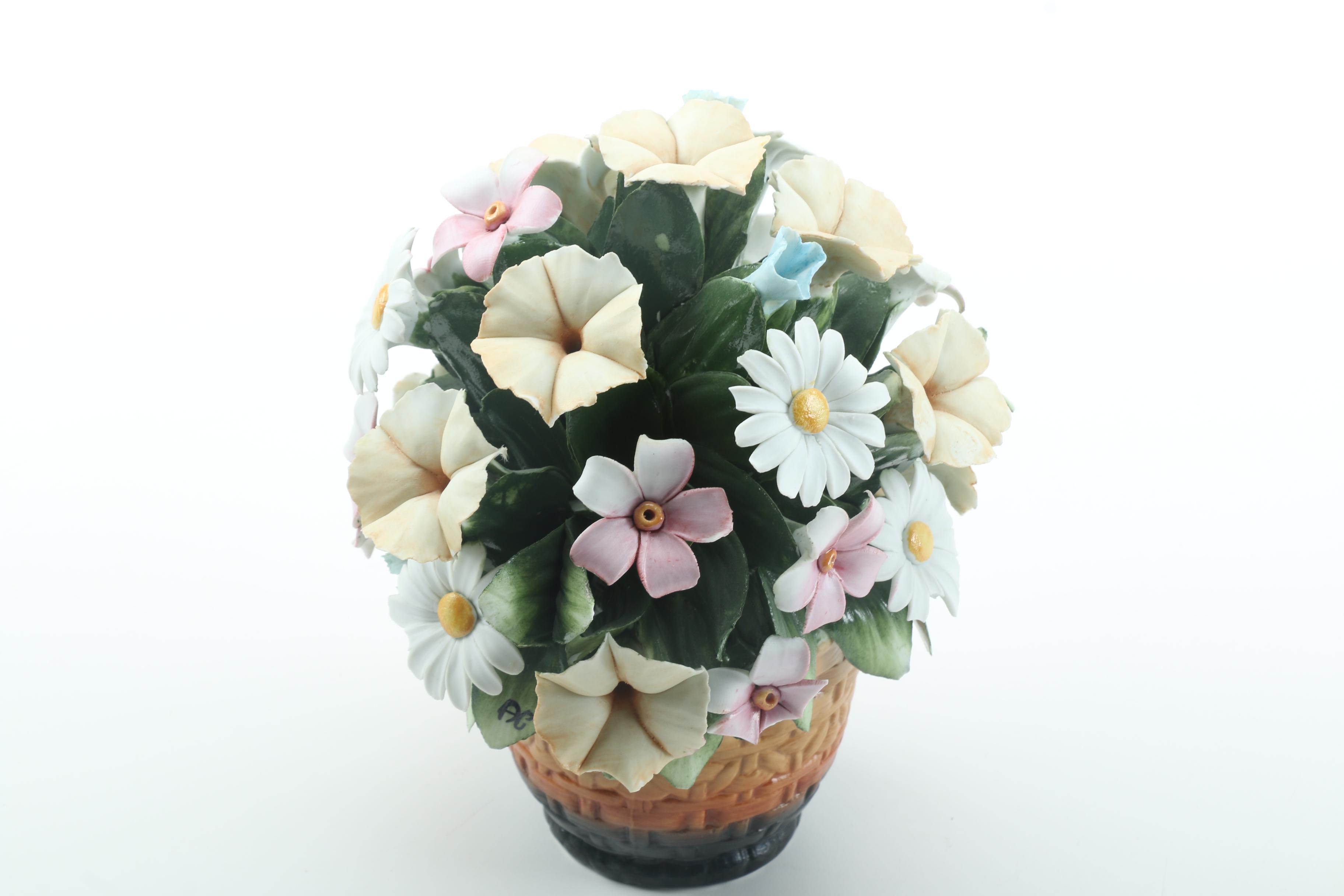 Dino Cucineili Decorative Summer Flowers Arrangement.