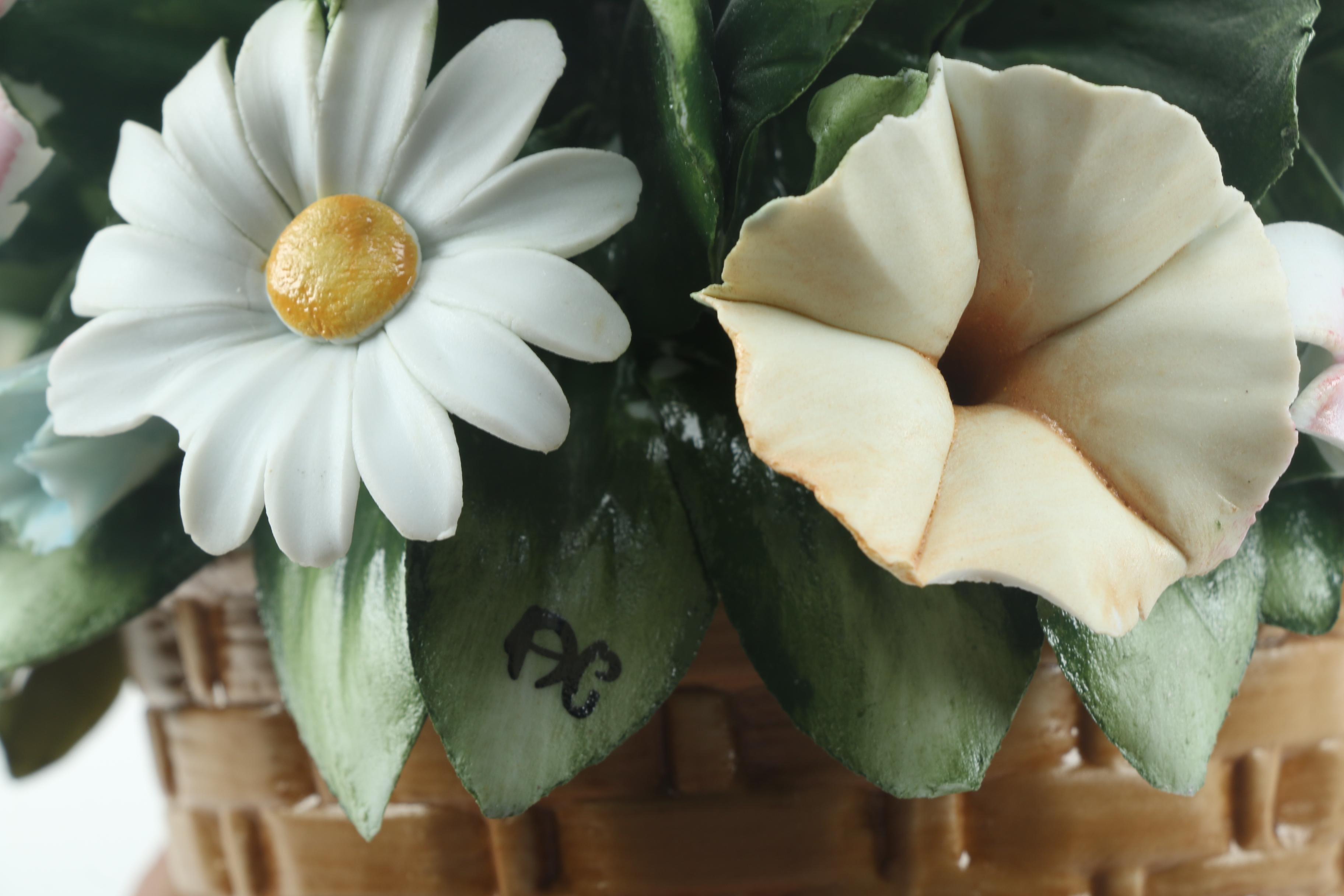 Dino Cucineili Decorative Summer Flowers Arrangement.