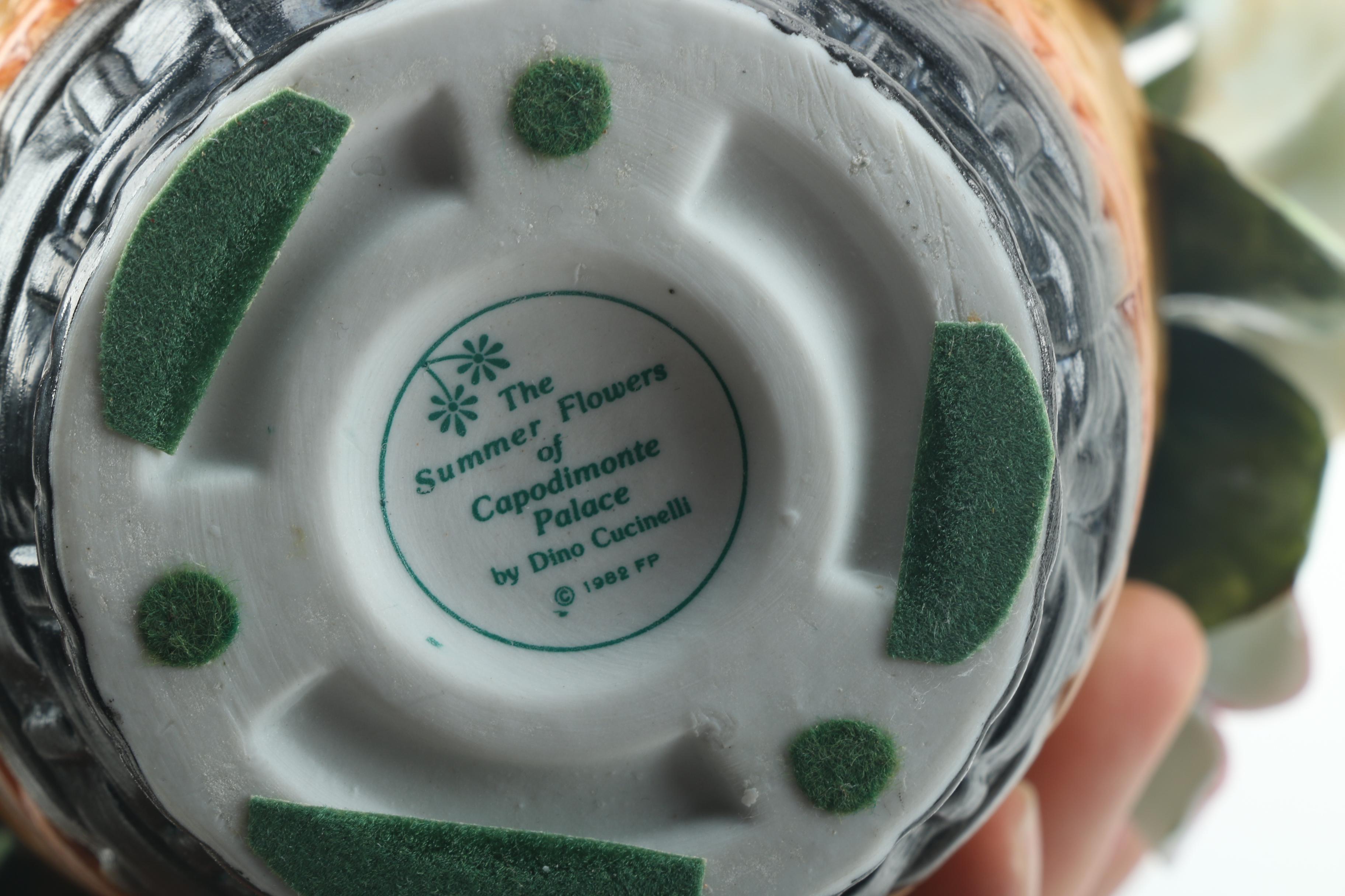 Dino Cucineili Decorative Summer Flowers Arrangement.