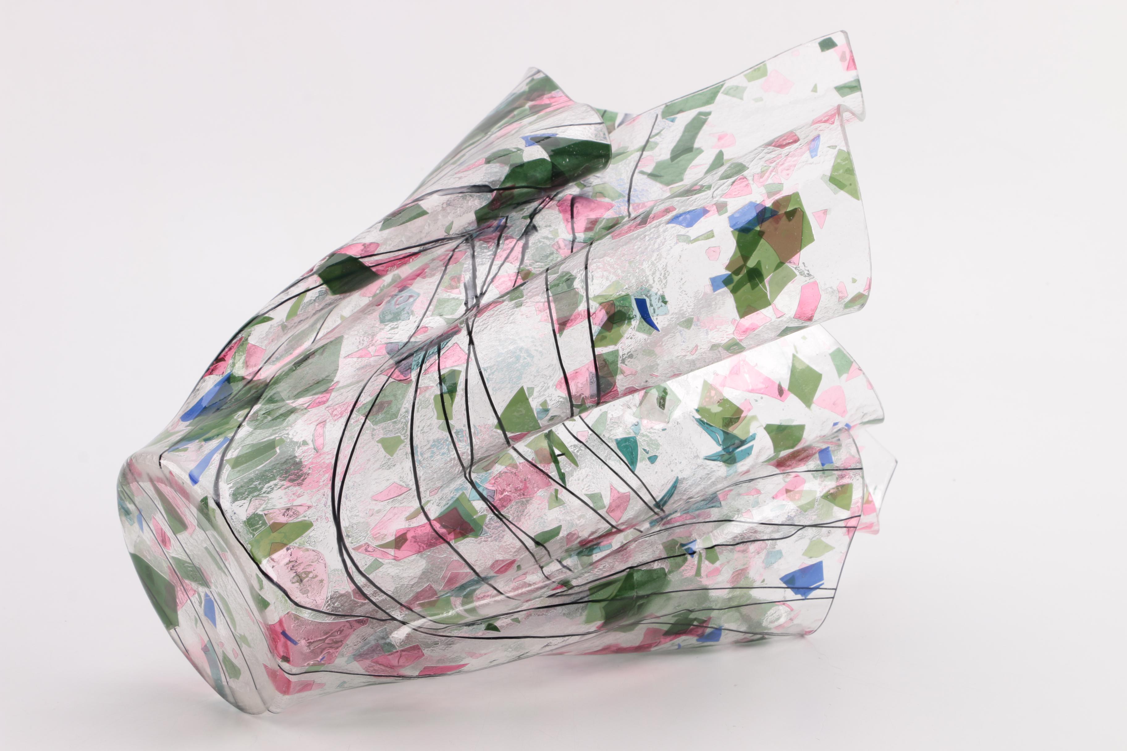 Art Glass Flower Vase