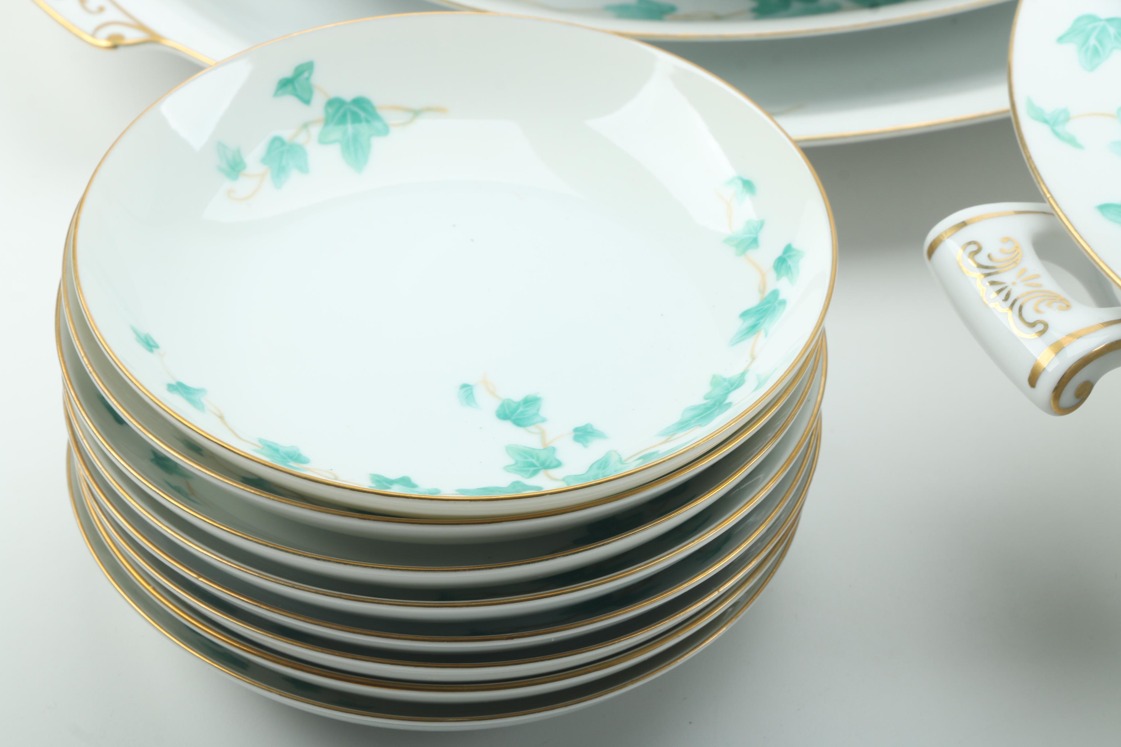 PRIORITY-Vintage Aladdin "Caprice" Porcelain Tableware