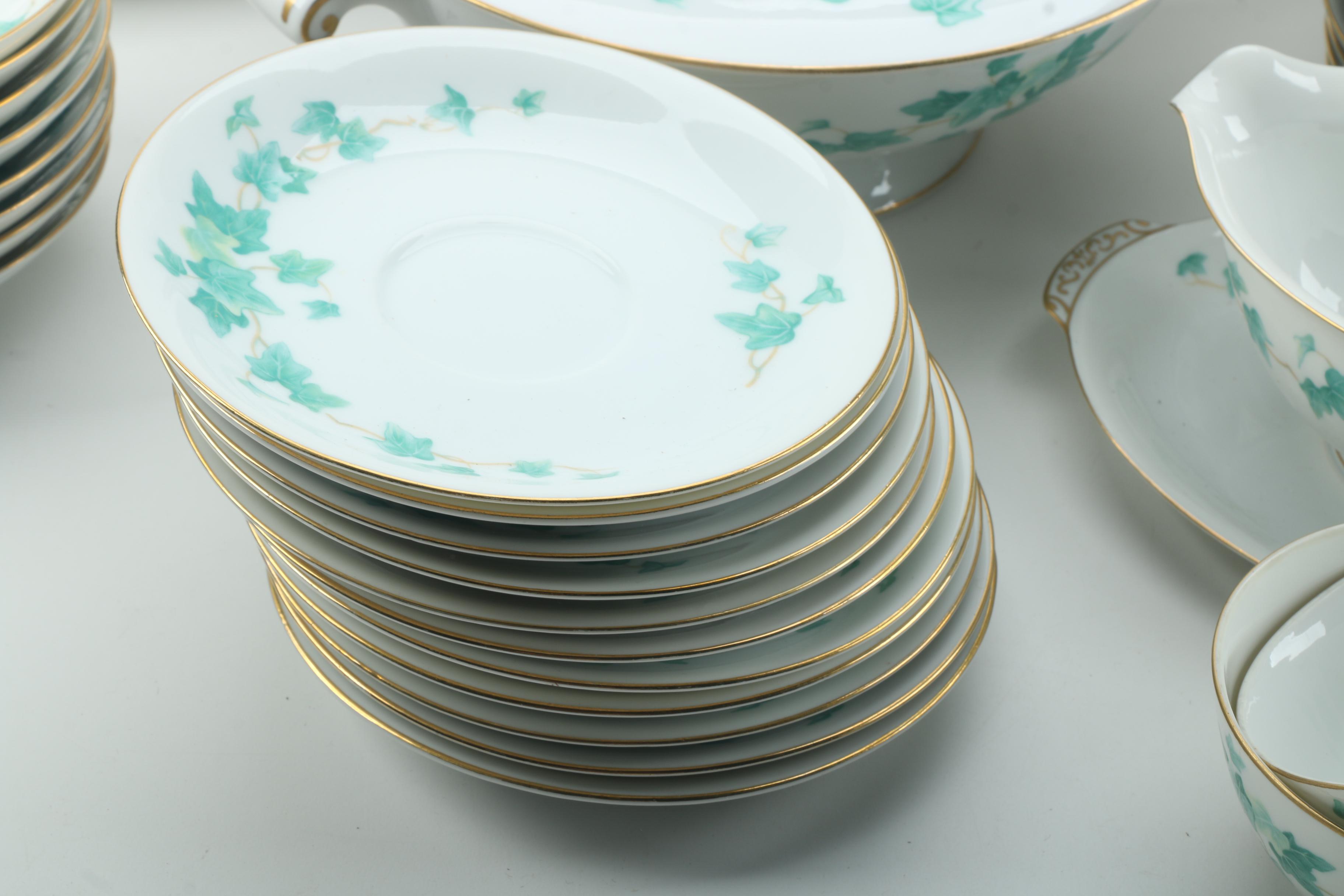 PRIORITY-Vintage Aladdin "Caprice" Porcelain Tableware