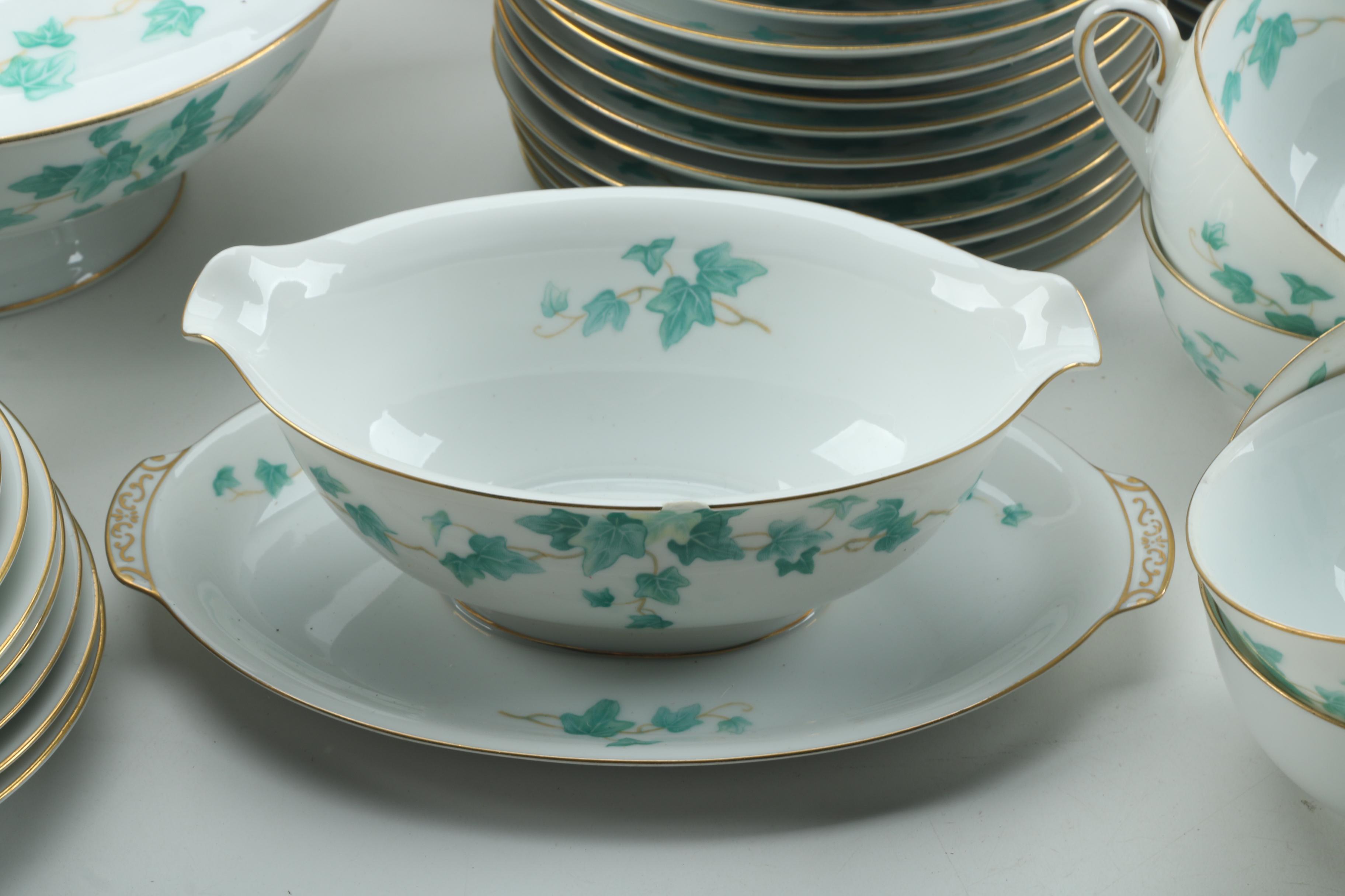 PRIORITY-Vintage Aladdin "Caprice" Porcelain Tableware