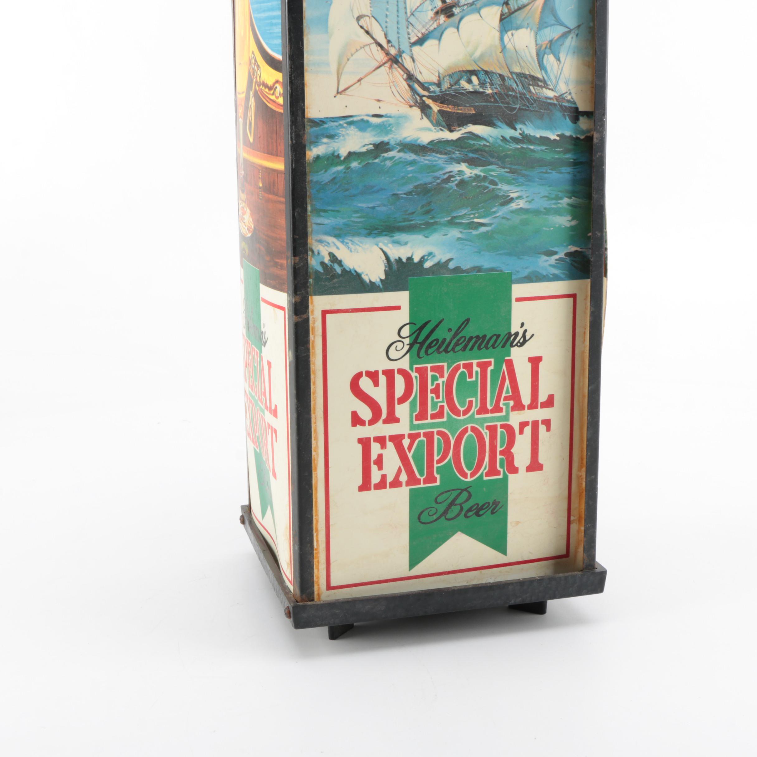 Heileman's Special Export Beer Advertising Sign