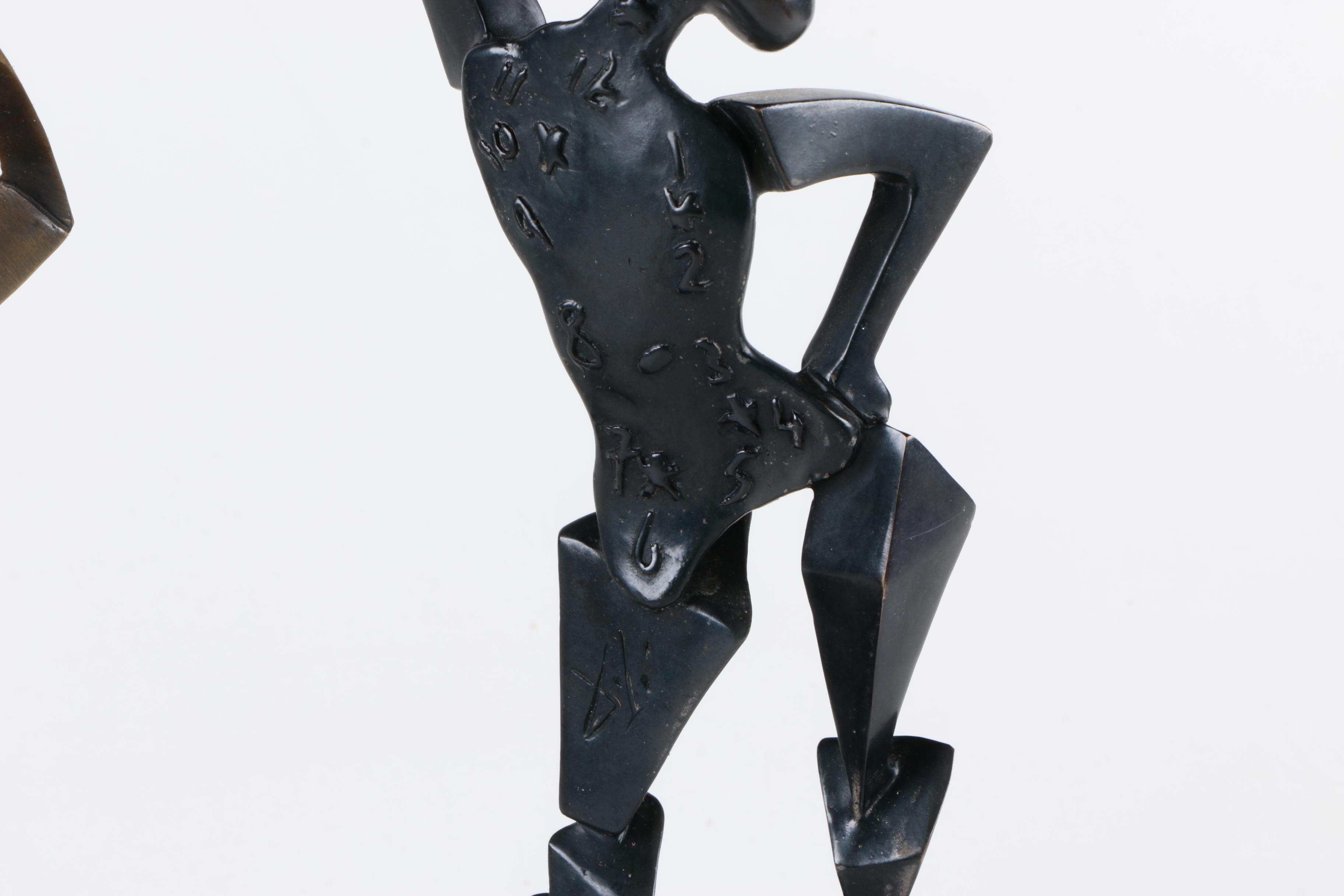 Salvador Dali Limited Edition Bronze Sculpture "Night and Day"