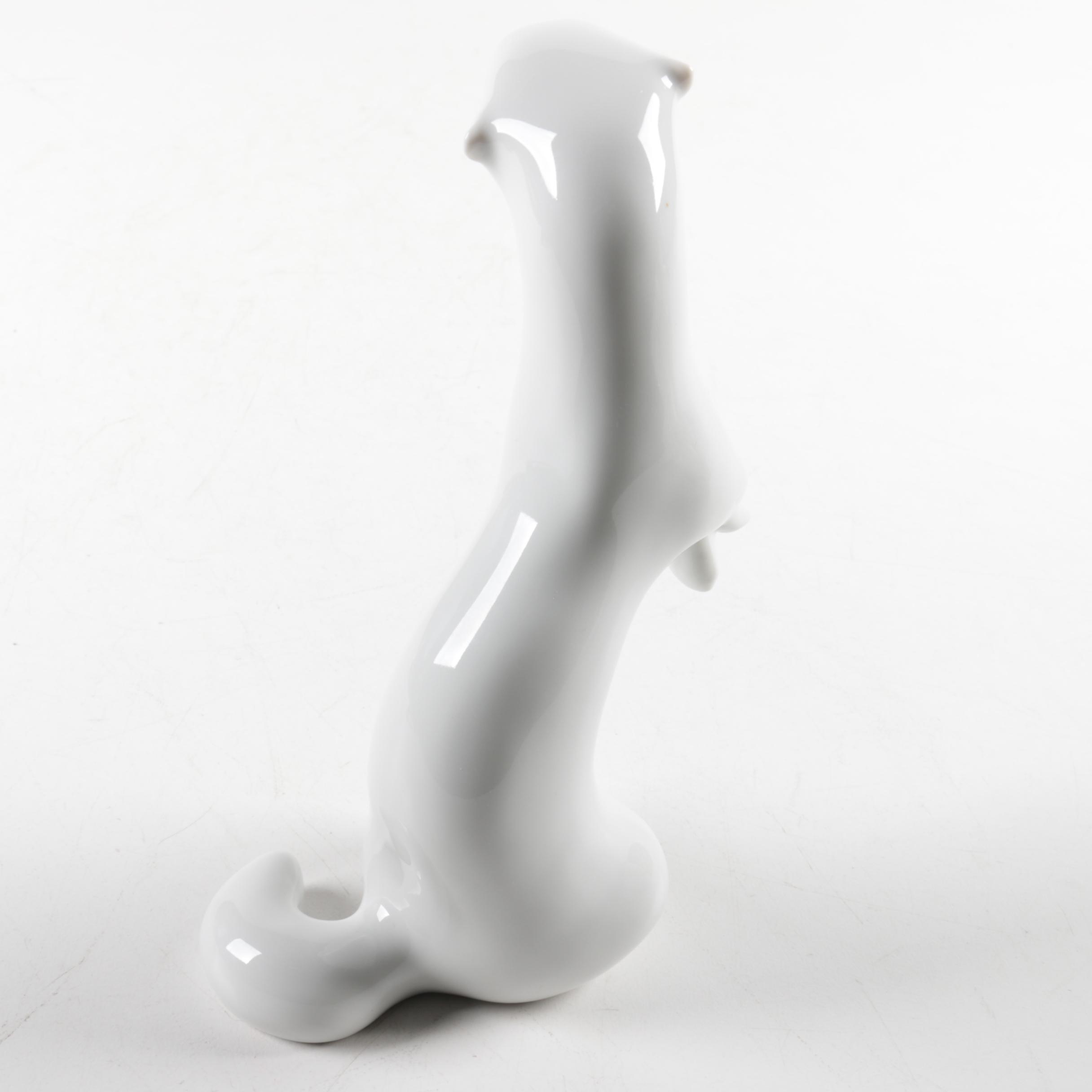 Porcelain Animal Figurines Featuring The Royal Factory of Lomonosov