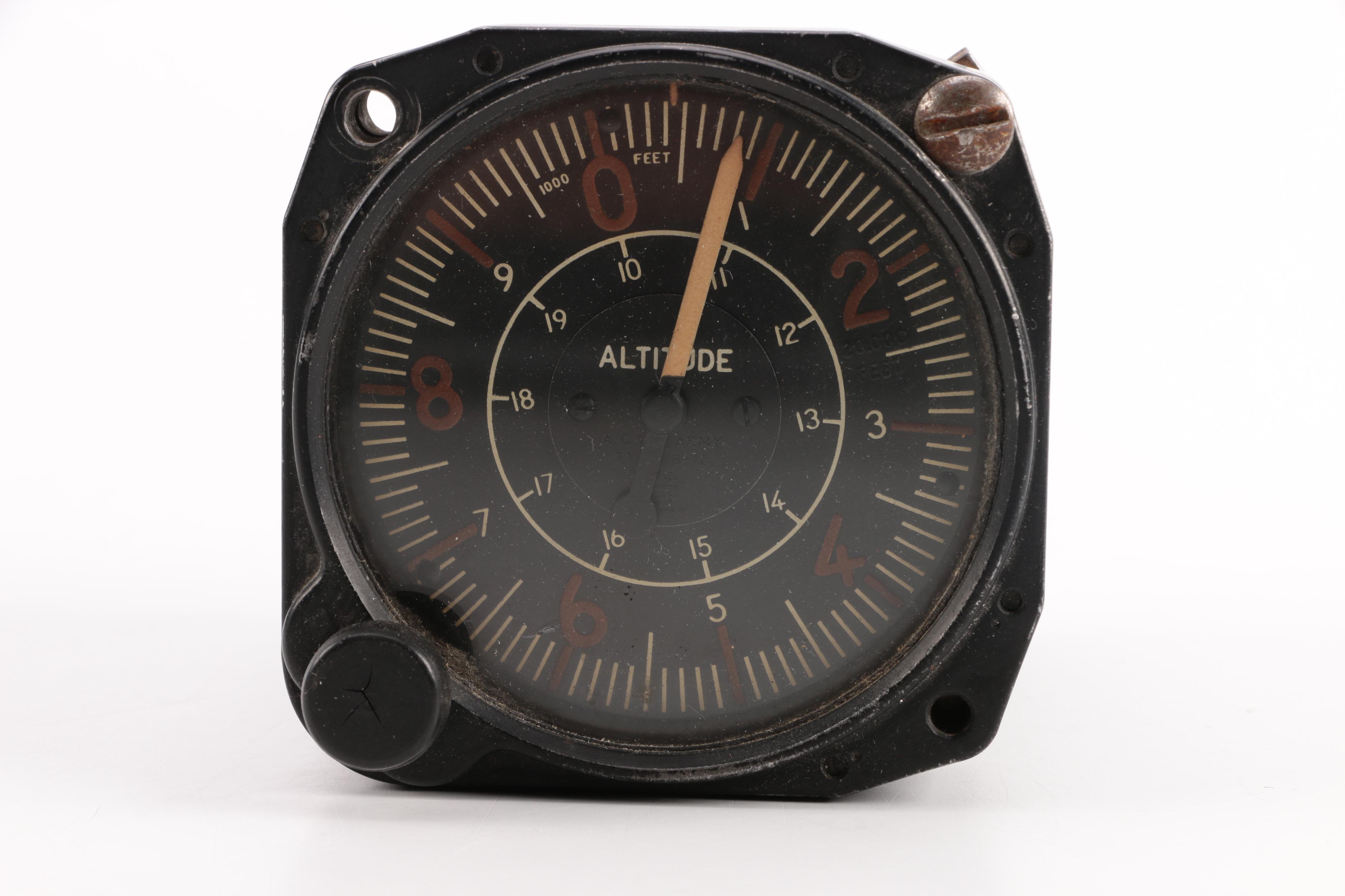 Vintage Airplane Gauges