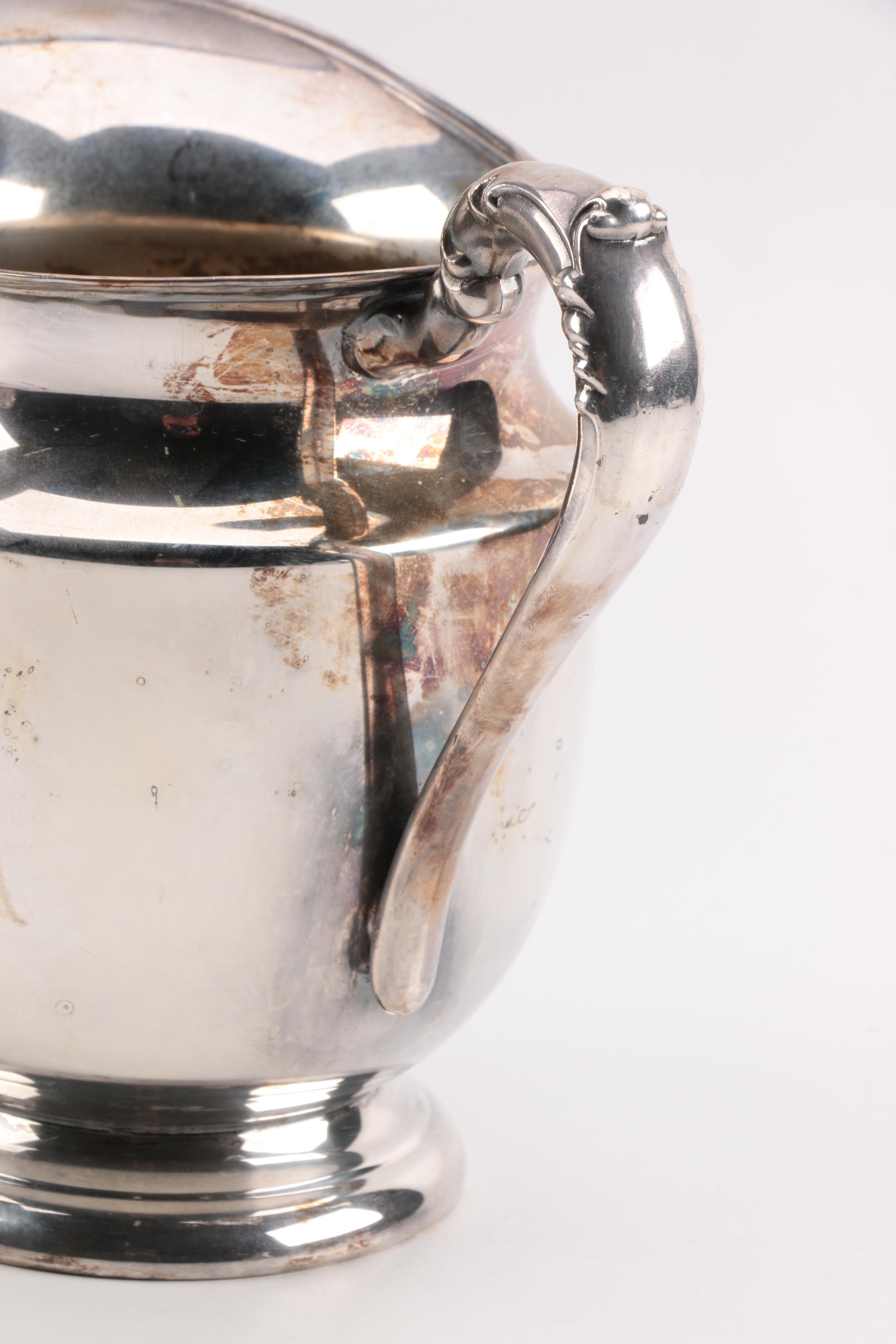 F.B. Rogers Silver Plate Water Pitcher