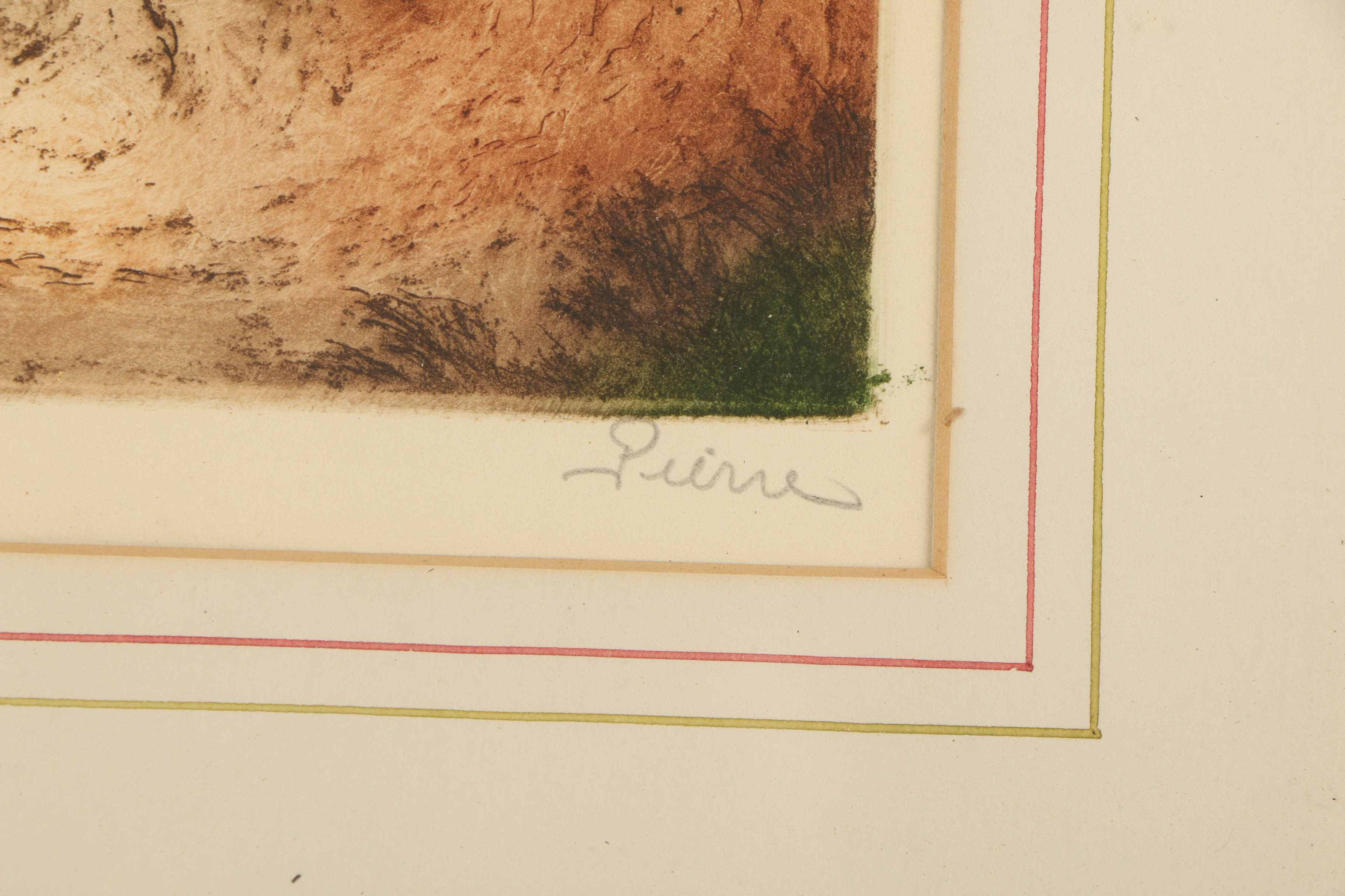 Camilla Lucas Etching on Paper "Le Tournaut"