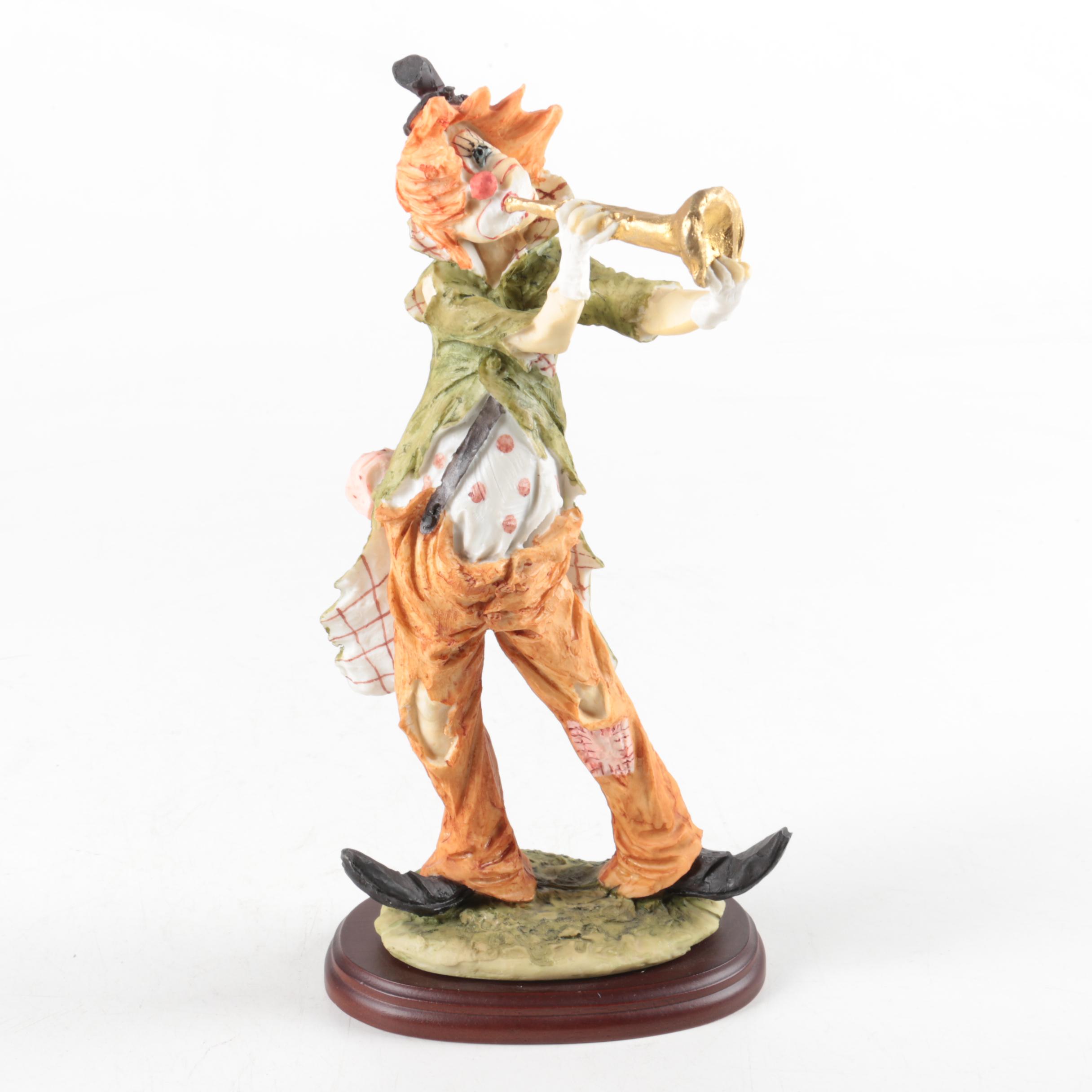 Ceramic Clown Figurine