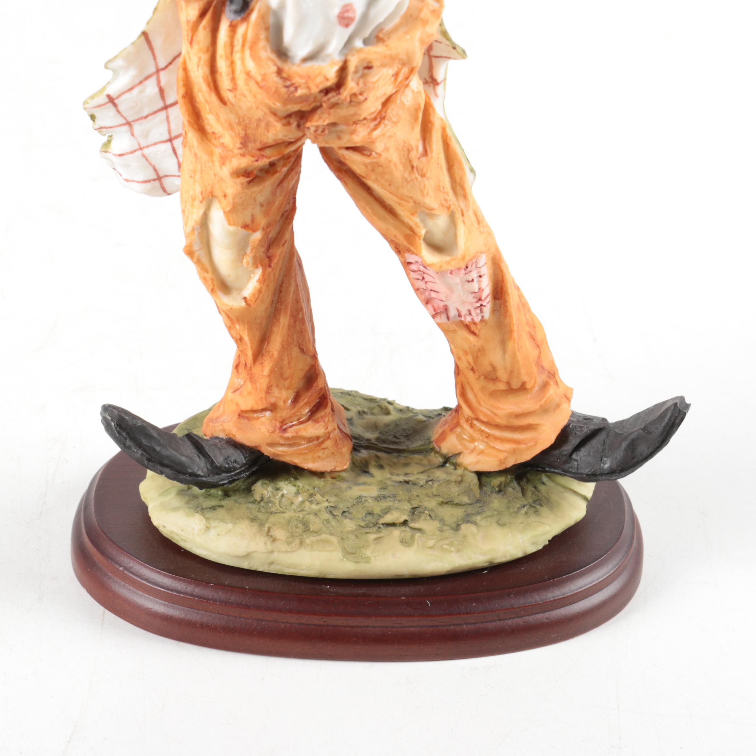 Ceramic Clown Figurine