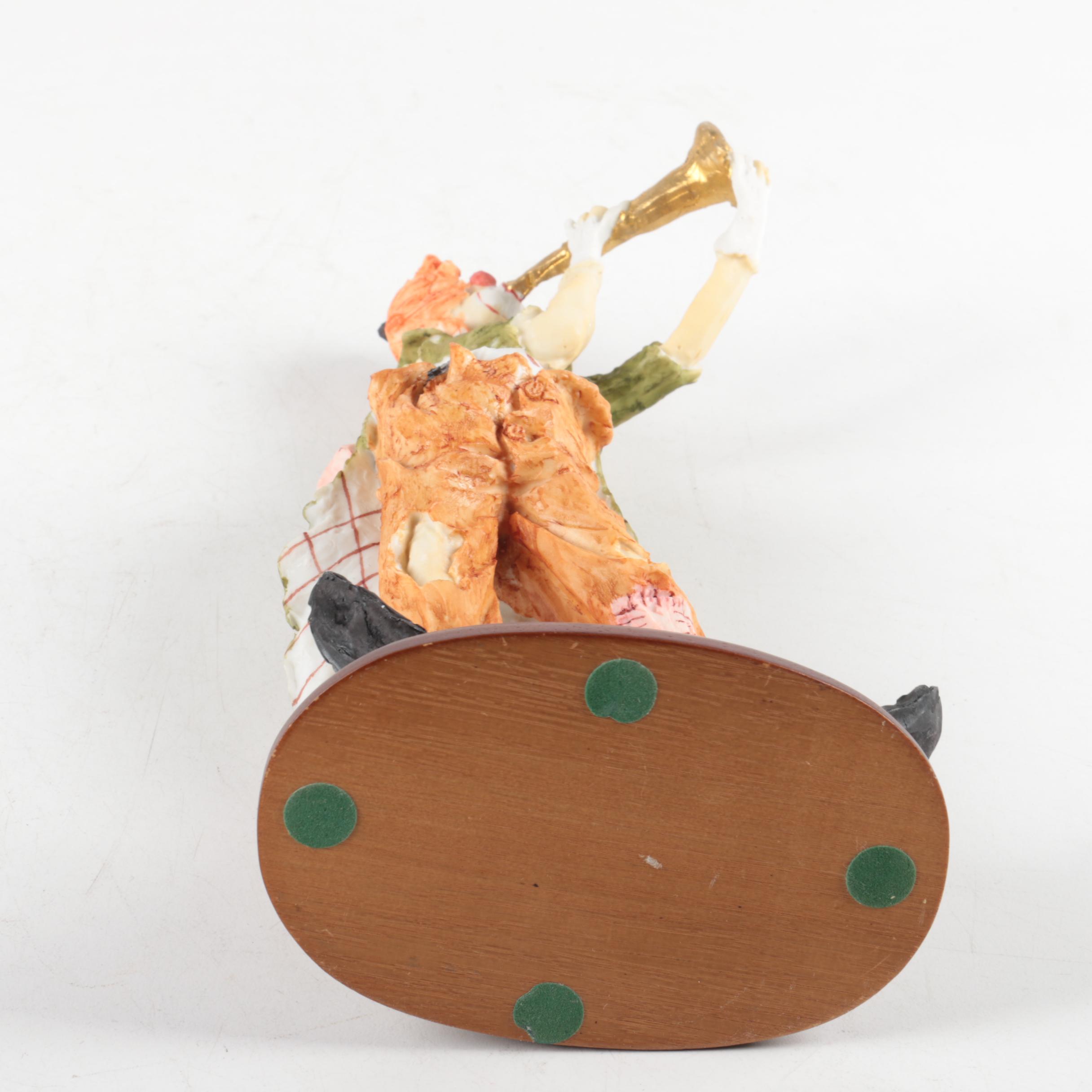 Ceramic Clown Figurine