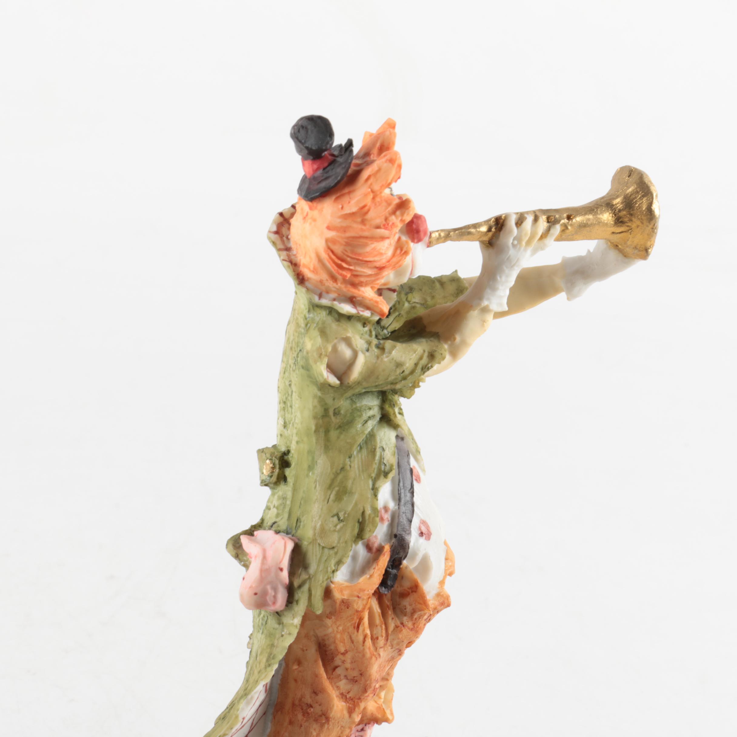 Ceramic Clown Figurine