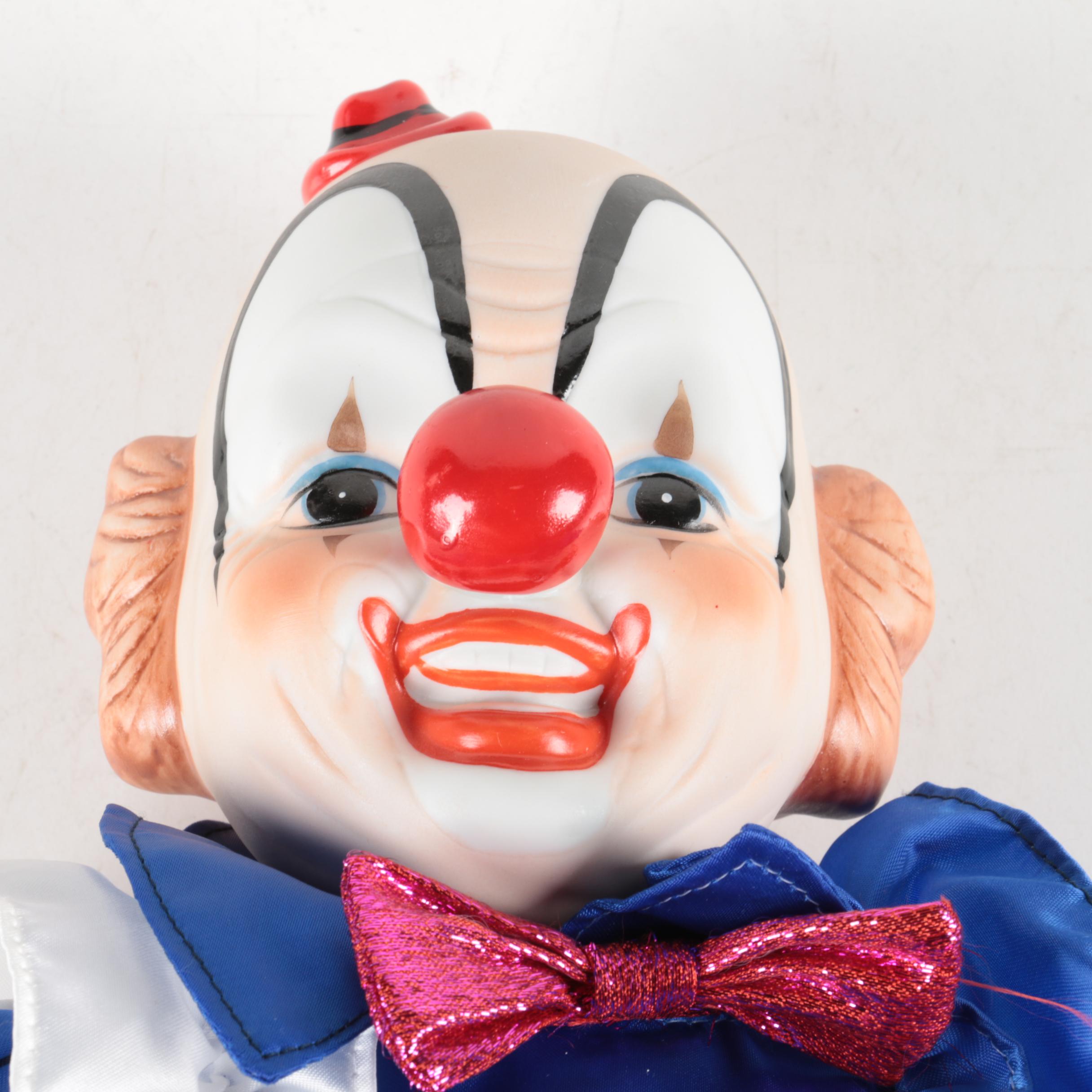 Schmid Clown Figurines