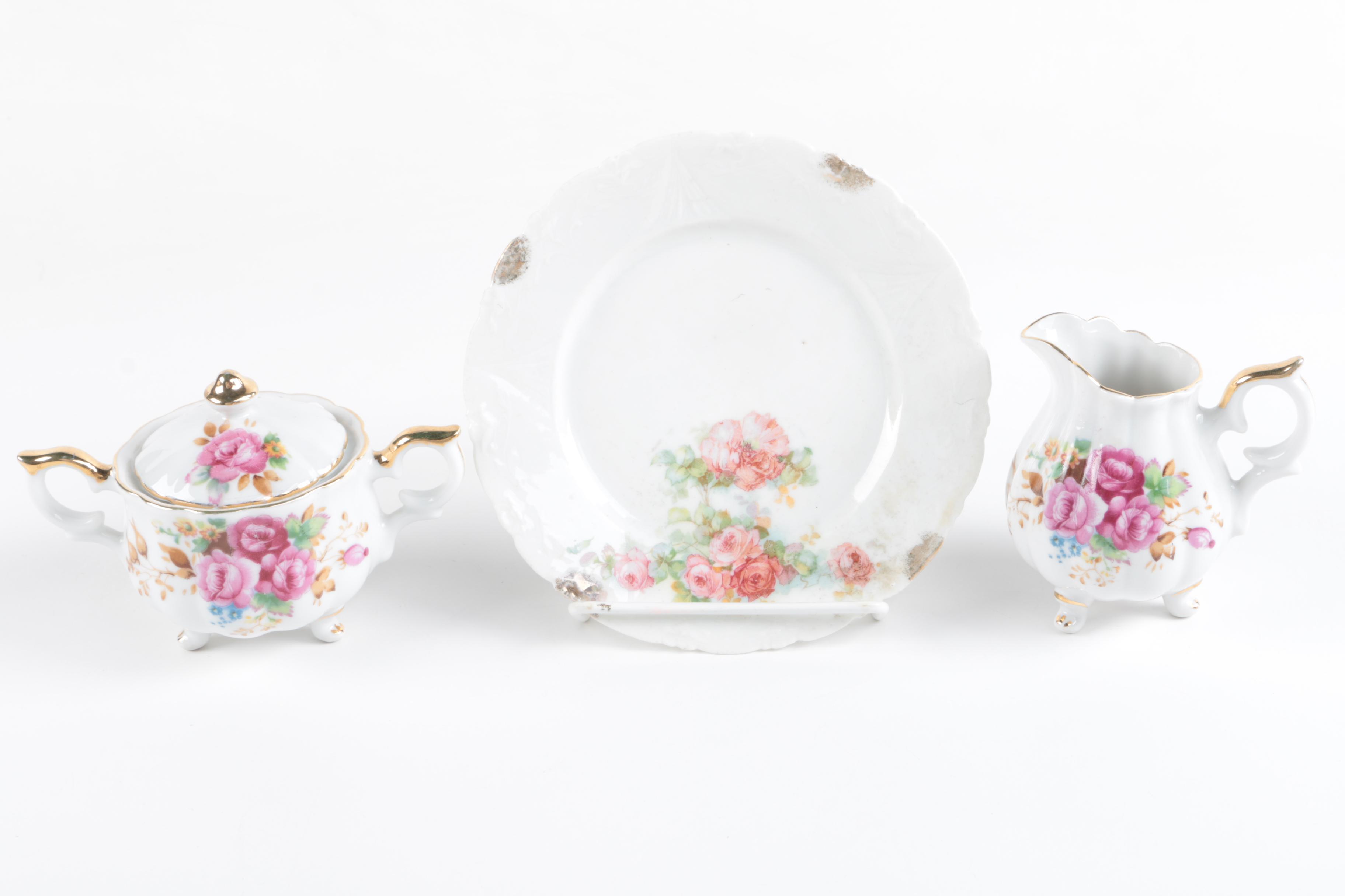 Vintage Porcelain Tableware Including Noritake