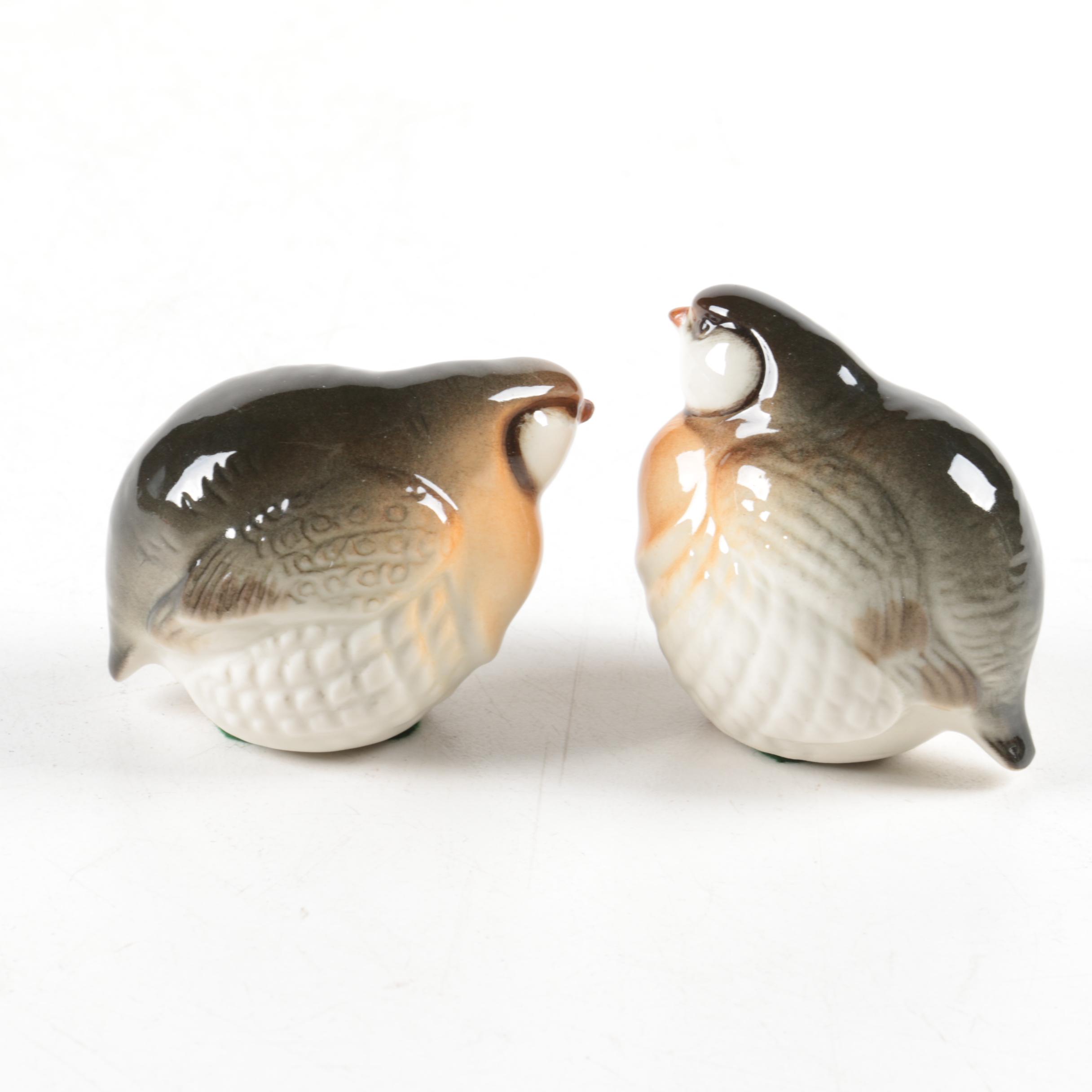 Porcelain Bird Figurines