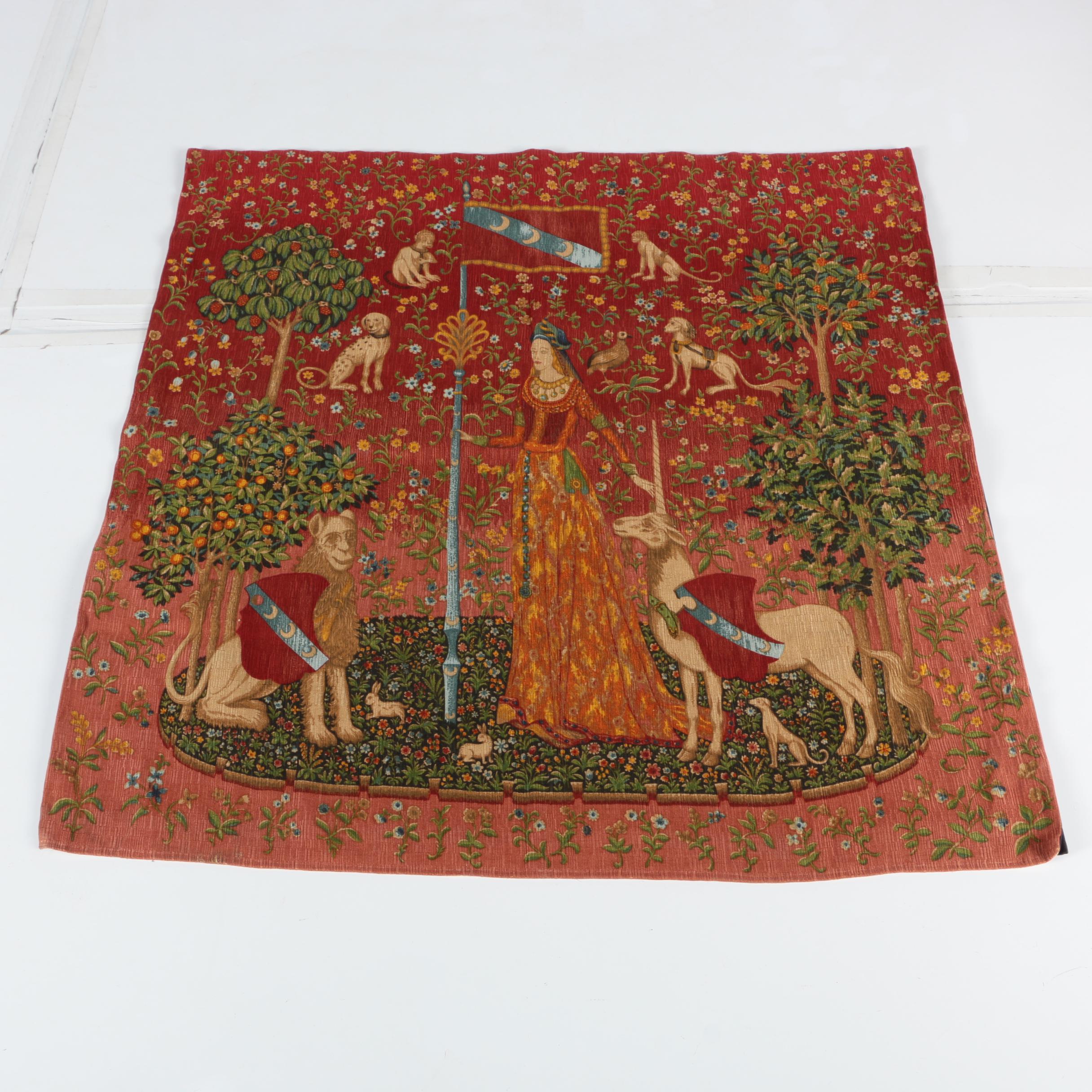 "The Lady and the Unicorn" Textile