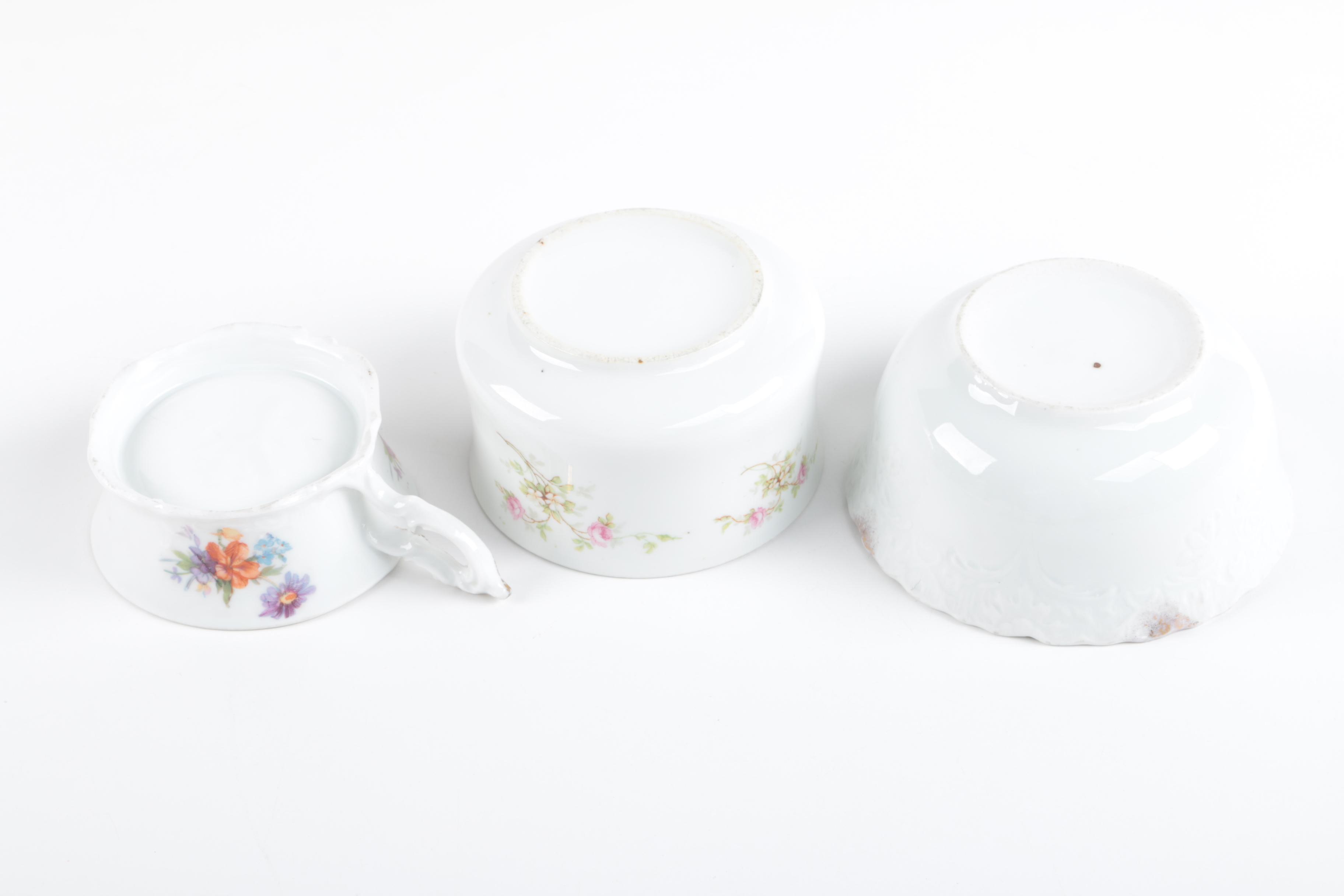 Vintage Porcelain Tableware Including Noritake