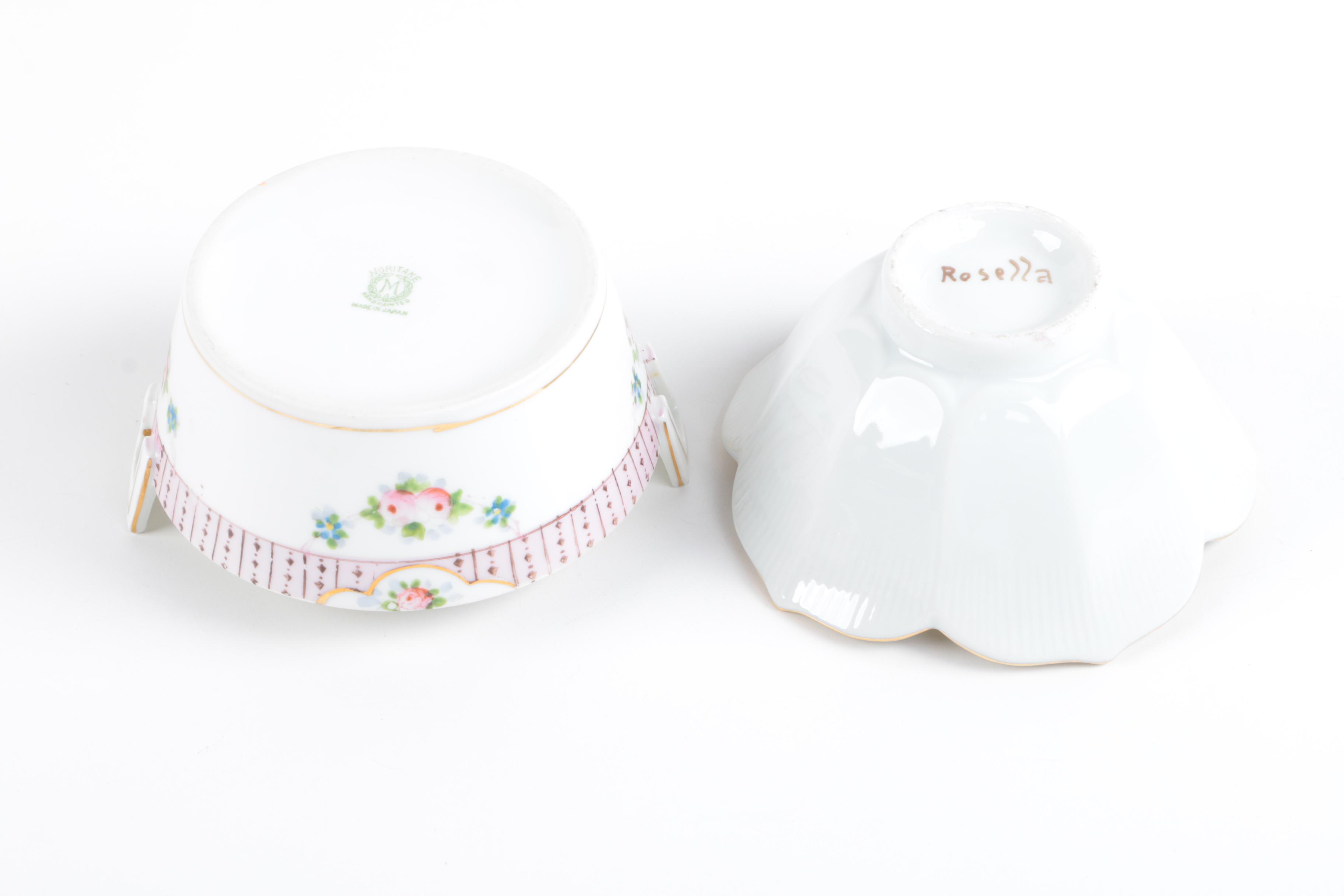 Vintage Porcelain Tableware Including Noritake