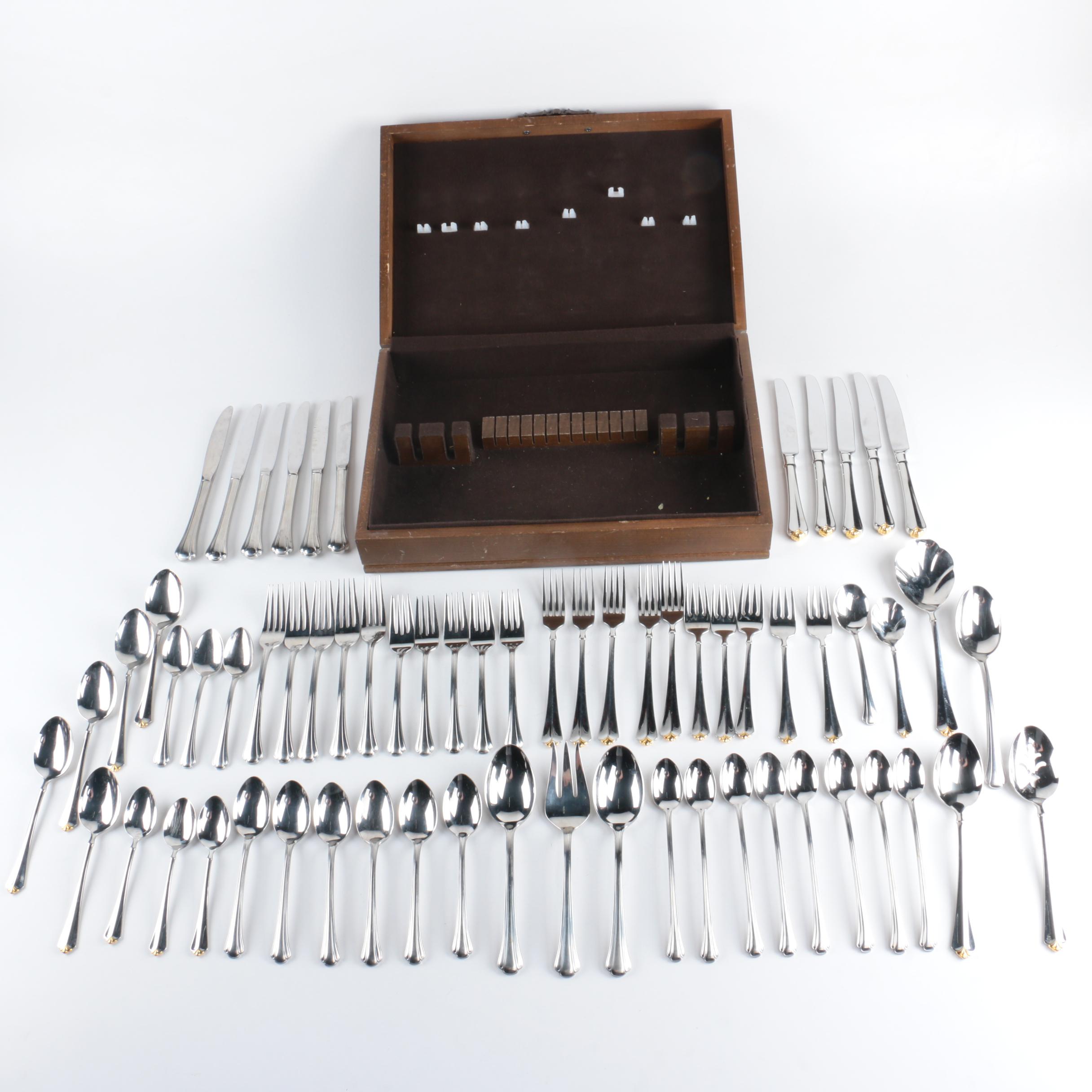 Gorham Stainless Steel and Oneida Silver Plate Flatware