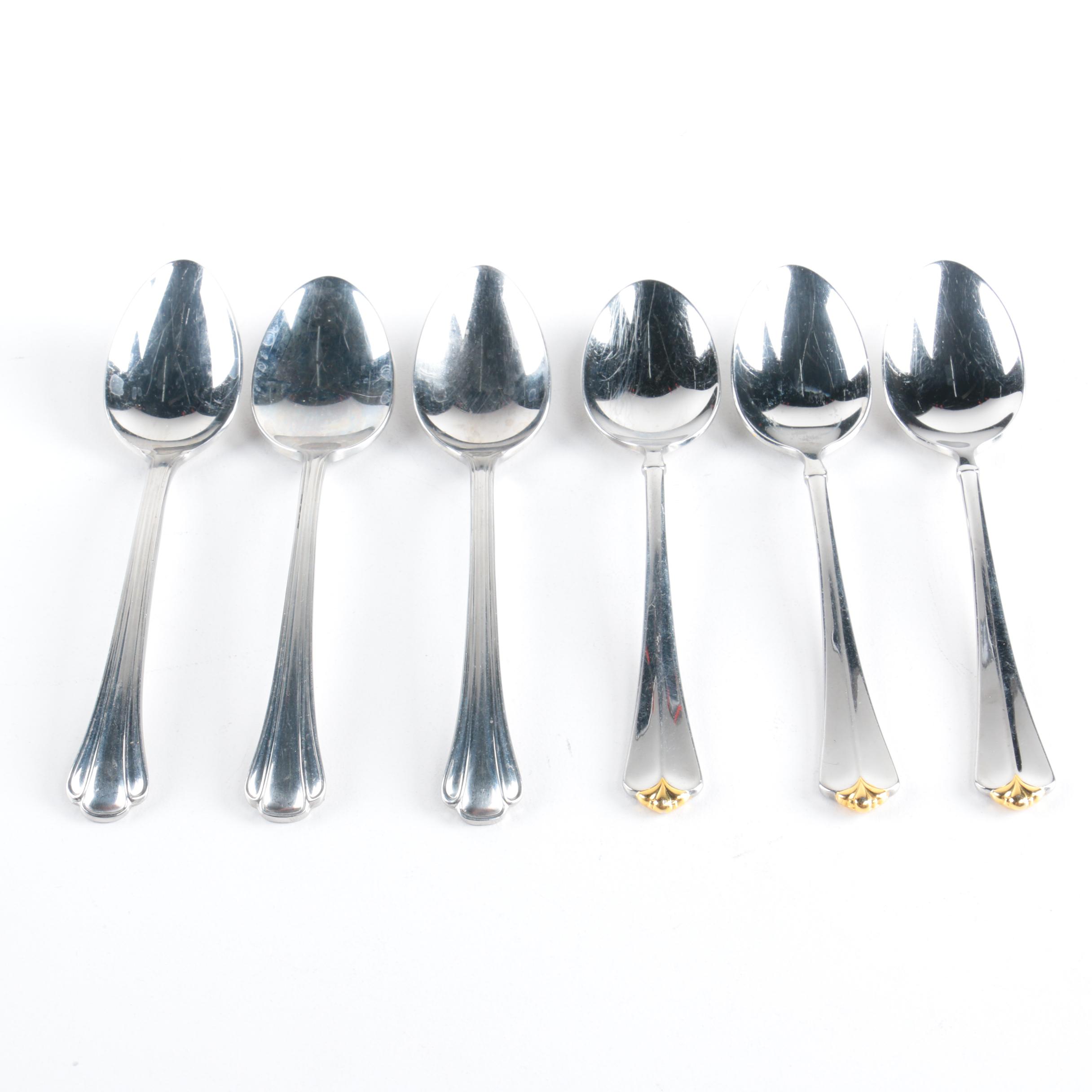 Gorham Stainless Steel and Oneida Silver Plate Flatware