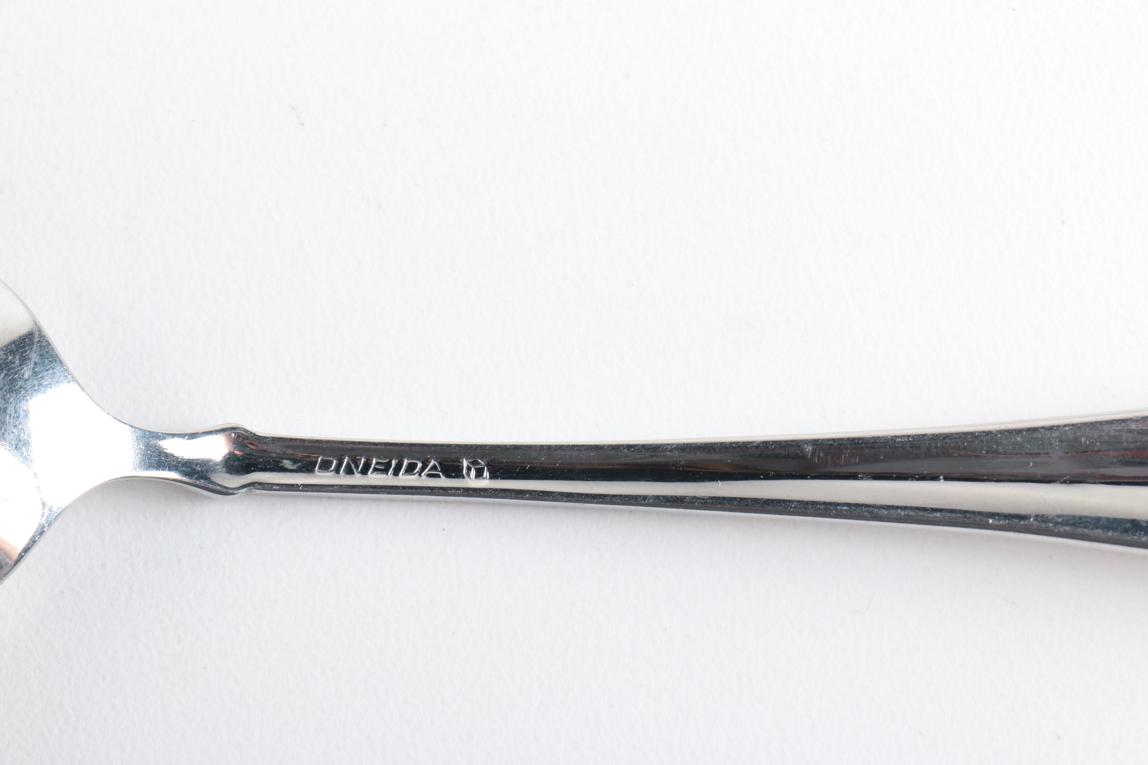 Gorham Stainless Steel and Oneida Silver Plate Flatware