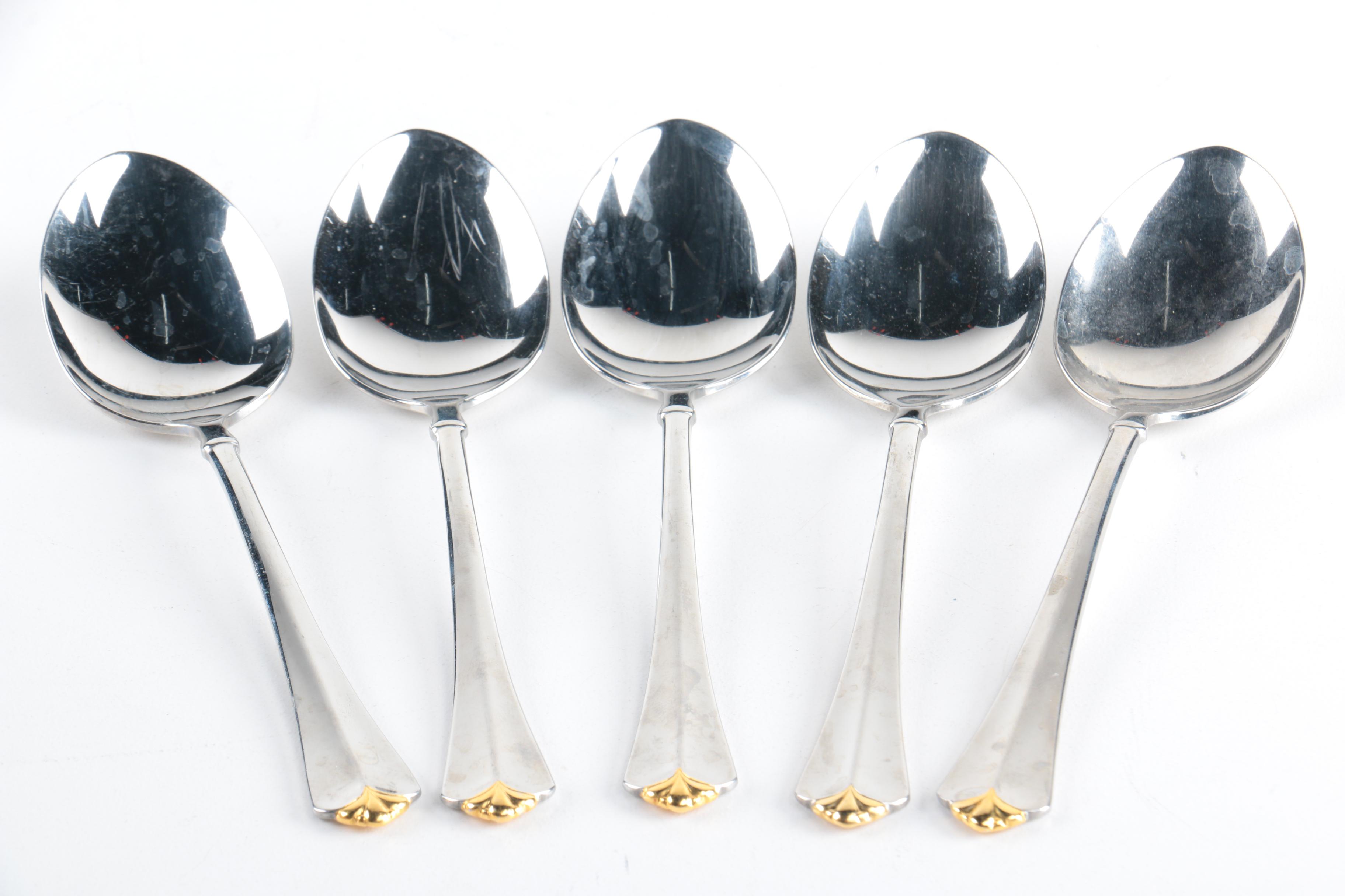 Gorham Stainless Steel and Oneida Silver Plate Flatware