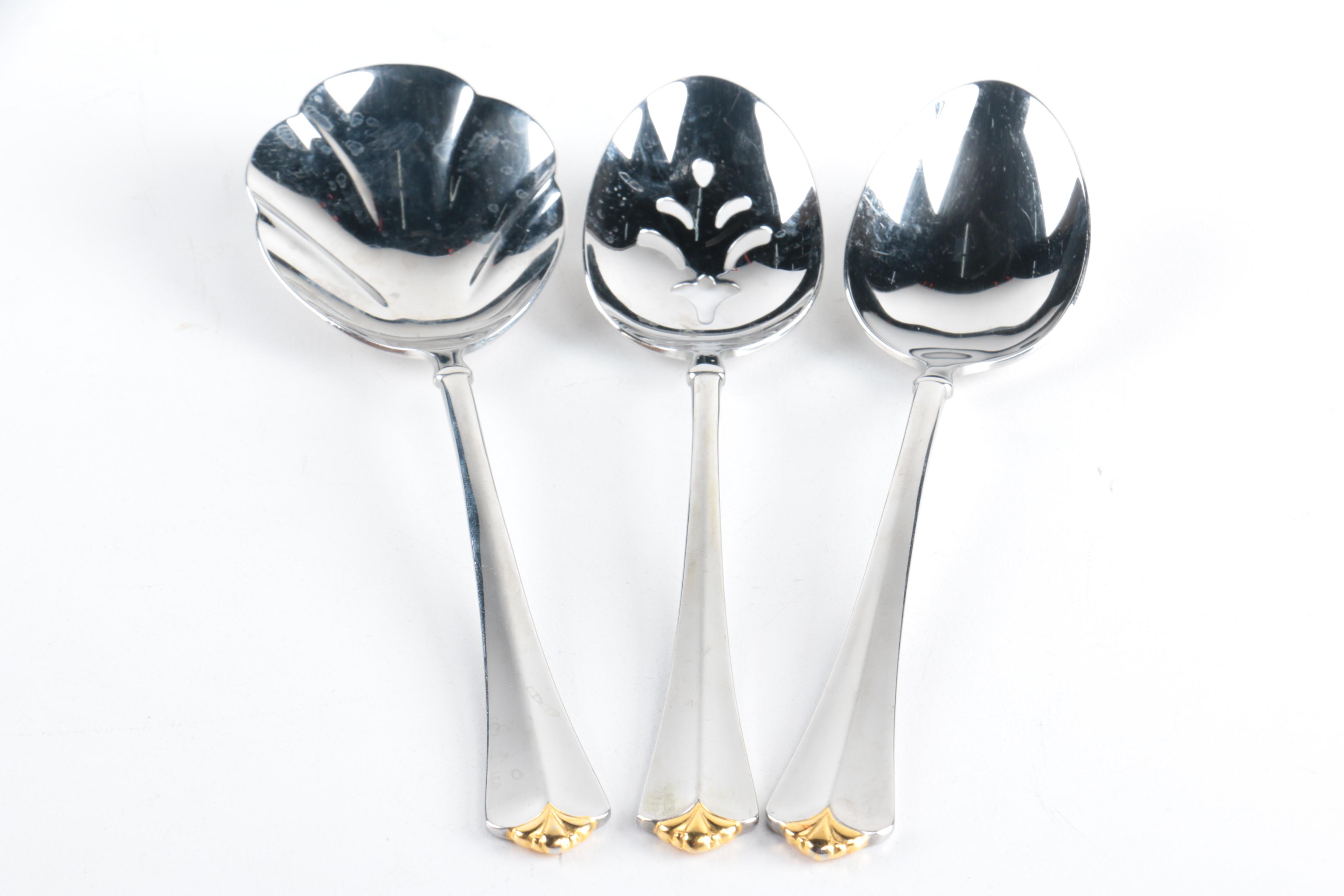 Gorham Stainless Steel and Oneida Silver Plate Flatware