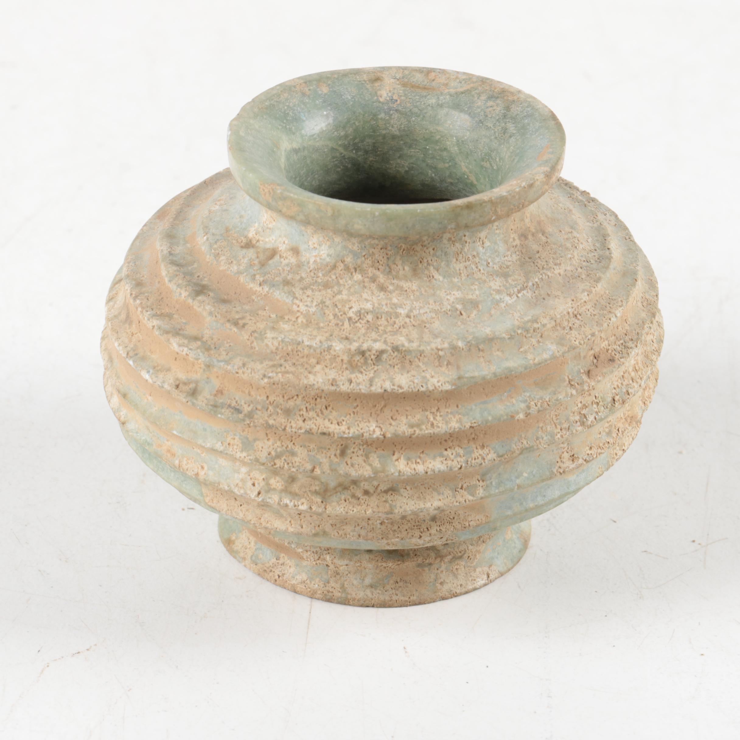 Earth Toned Ceramic Pot and Vase