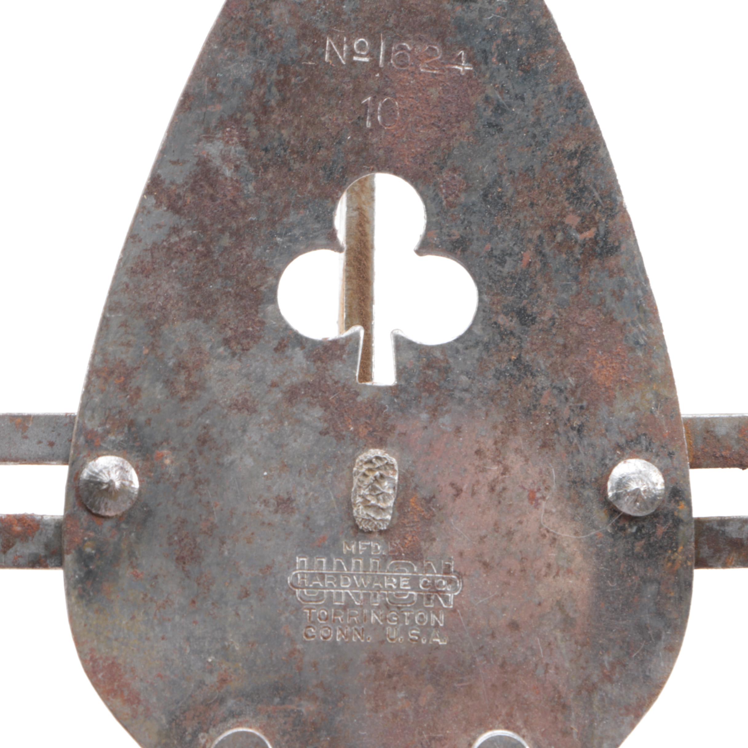 Pair of Vintage Metal Ice Skates