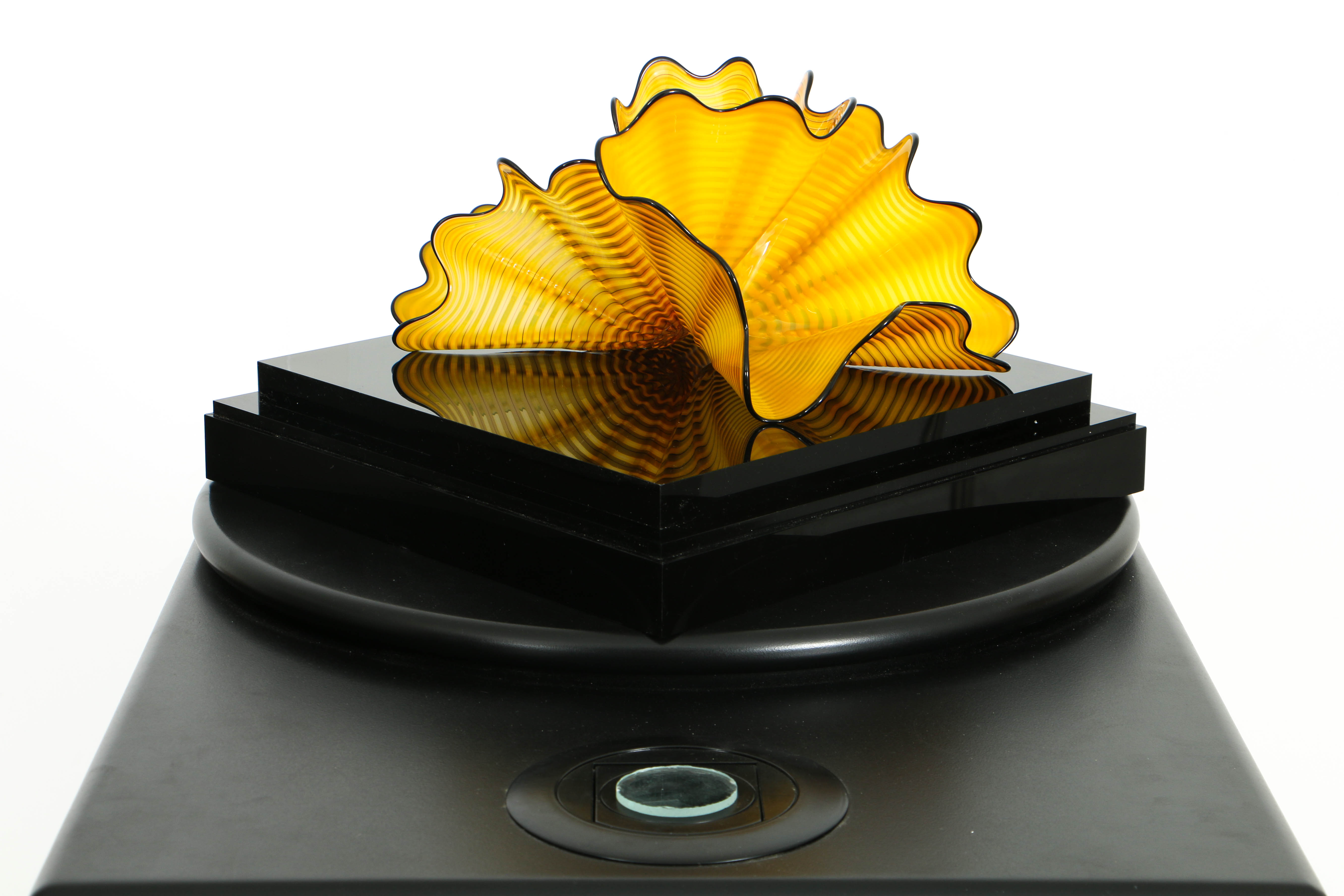 Dale Chihuly Art Glass Sculpture "Radian Persian Pair"