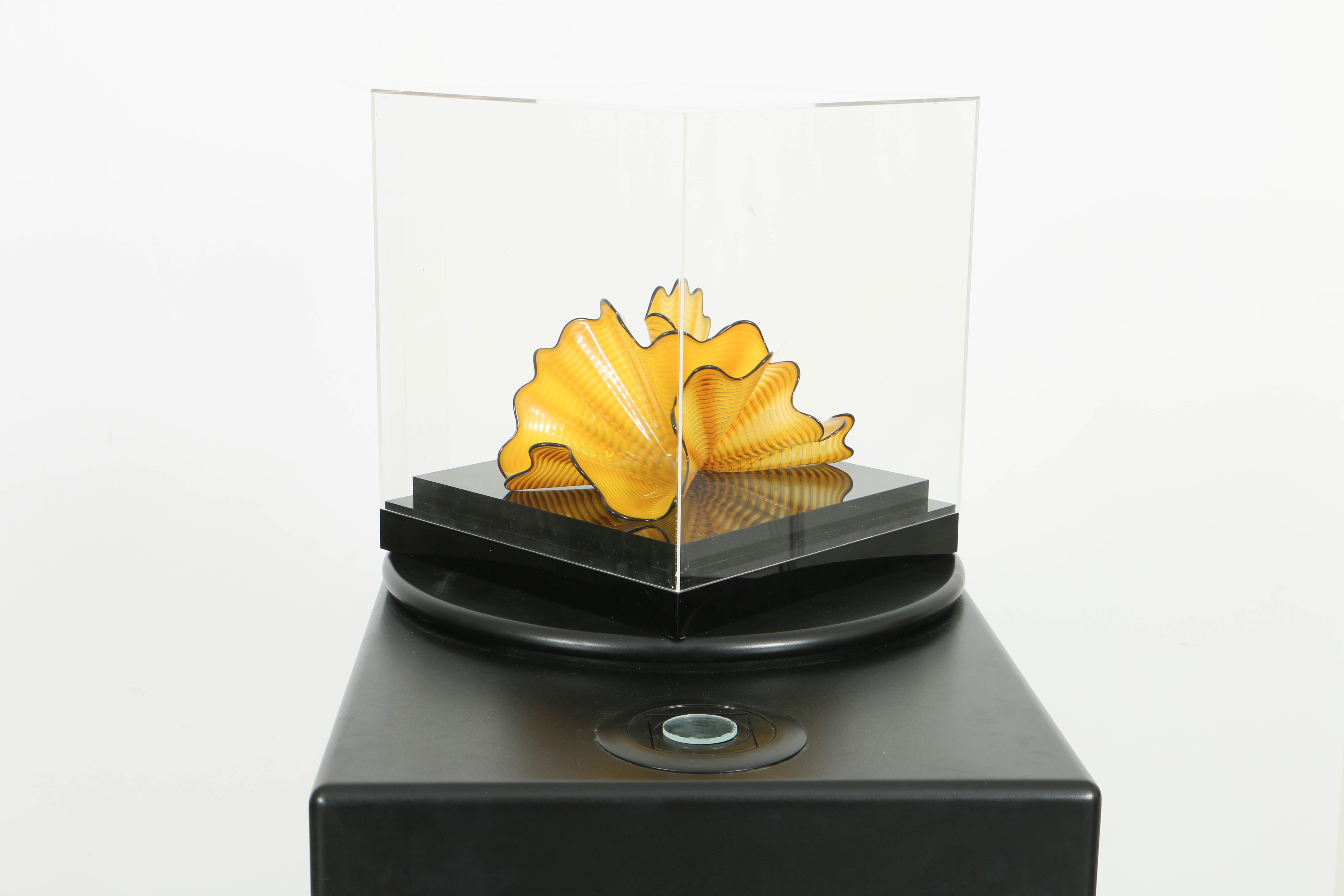 Dale Chihuly Art Glass Sculpture "Radian Persian Pair"