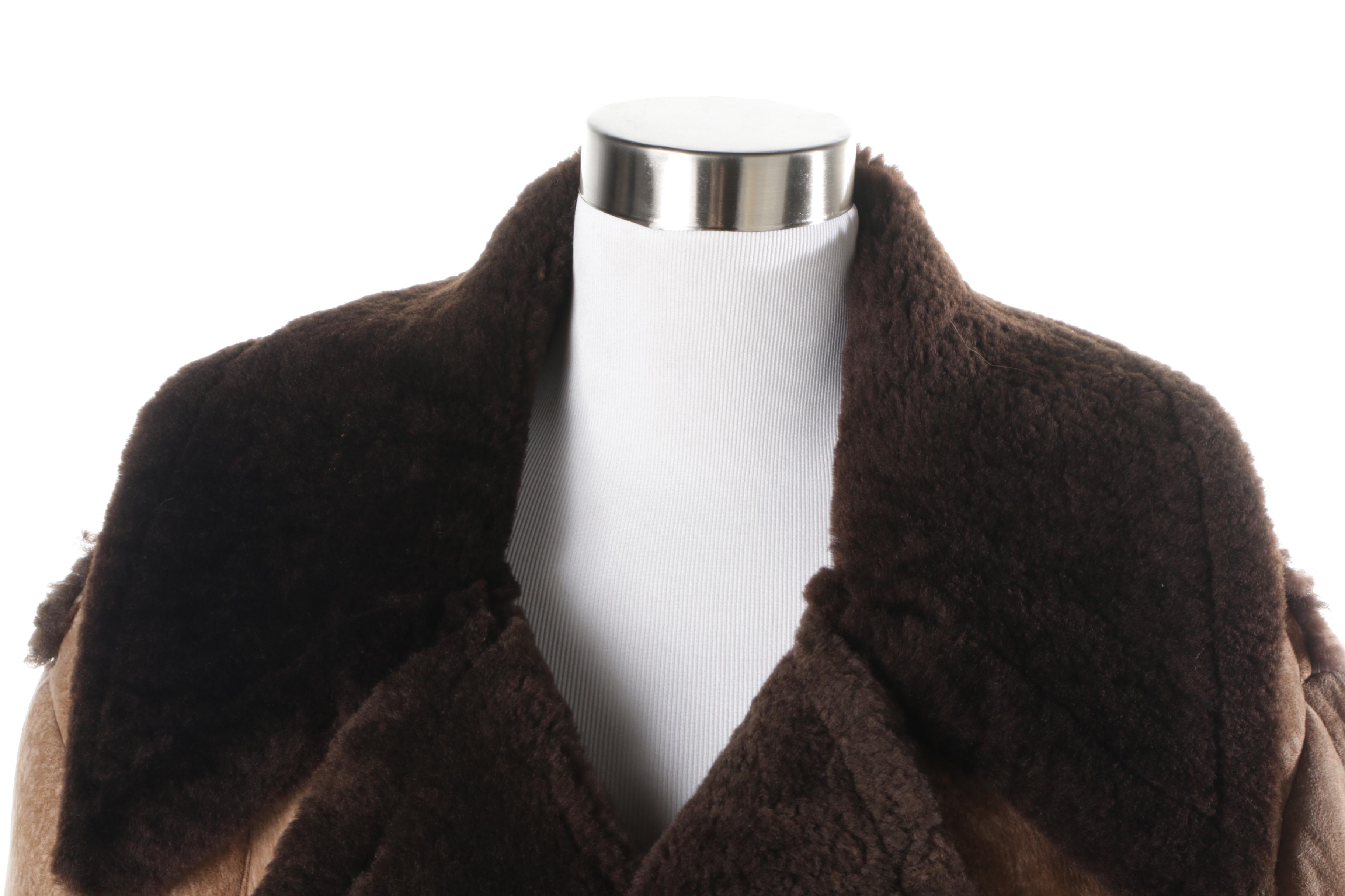 Men's American Sheepherder Shearling Coat