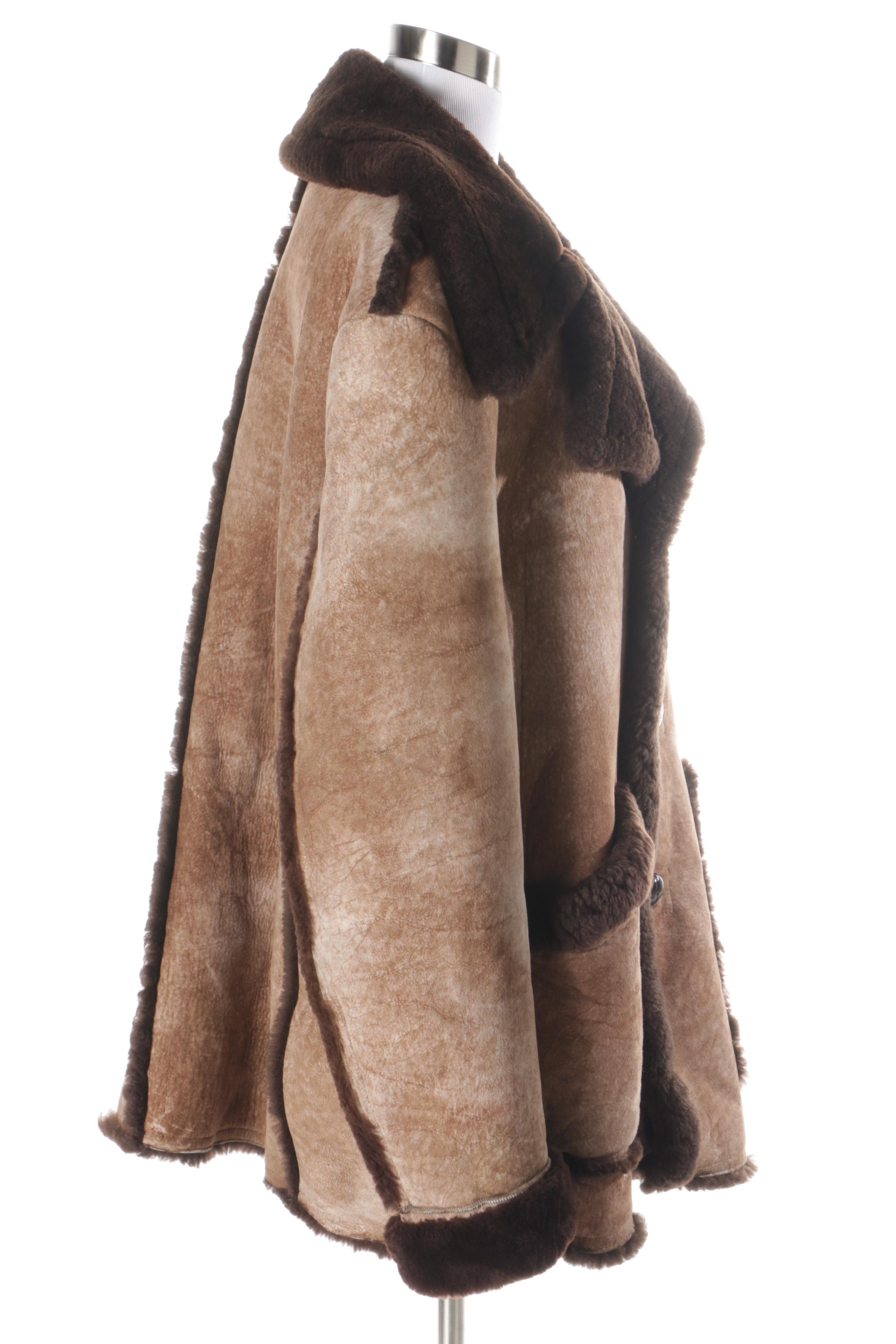 Men's American Sheepherder Shearling Coat