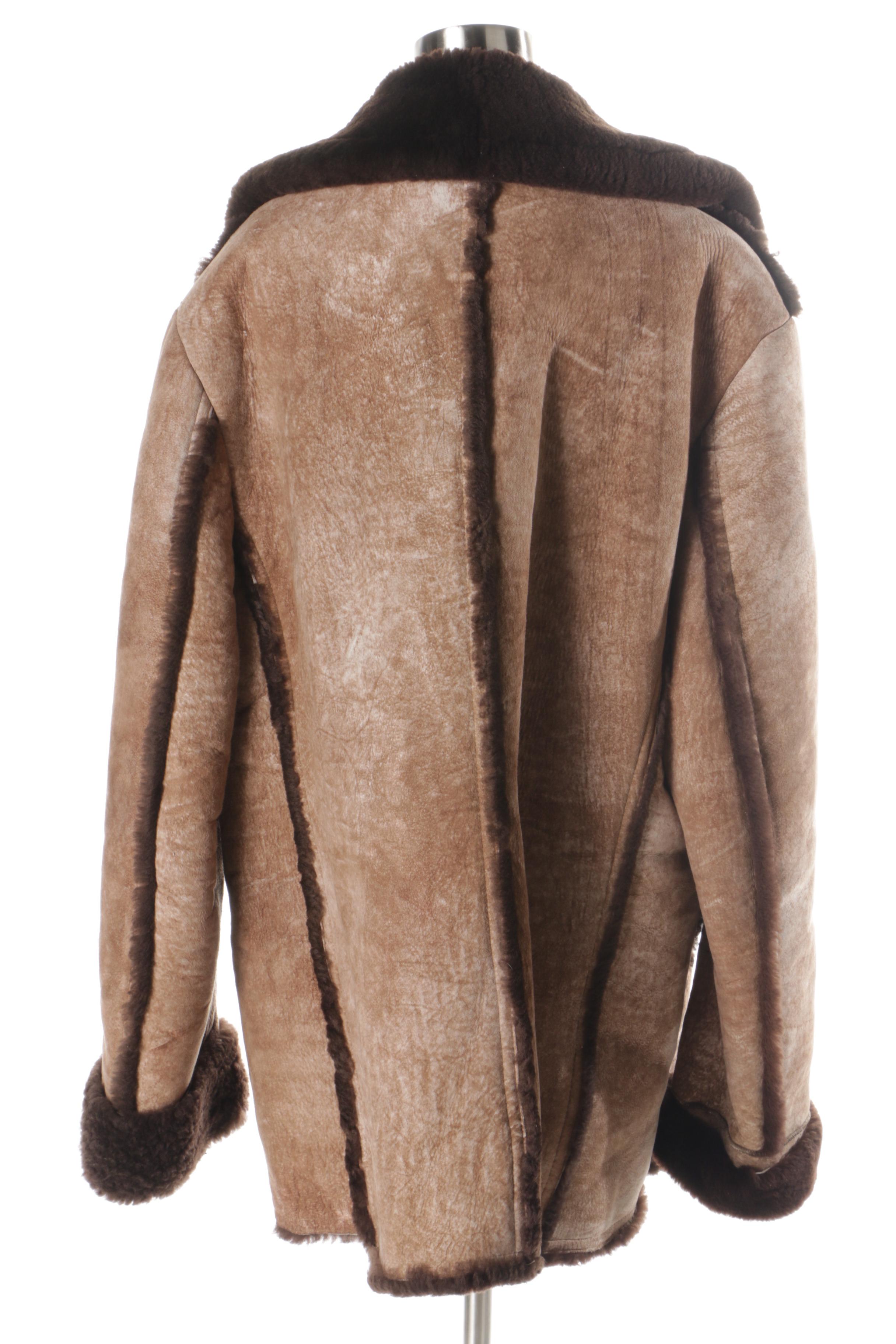 Men's American Sheepherder Shearling Coat