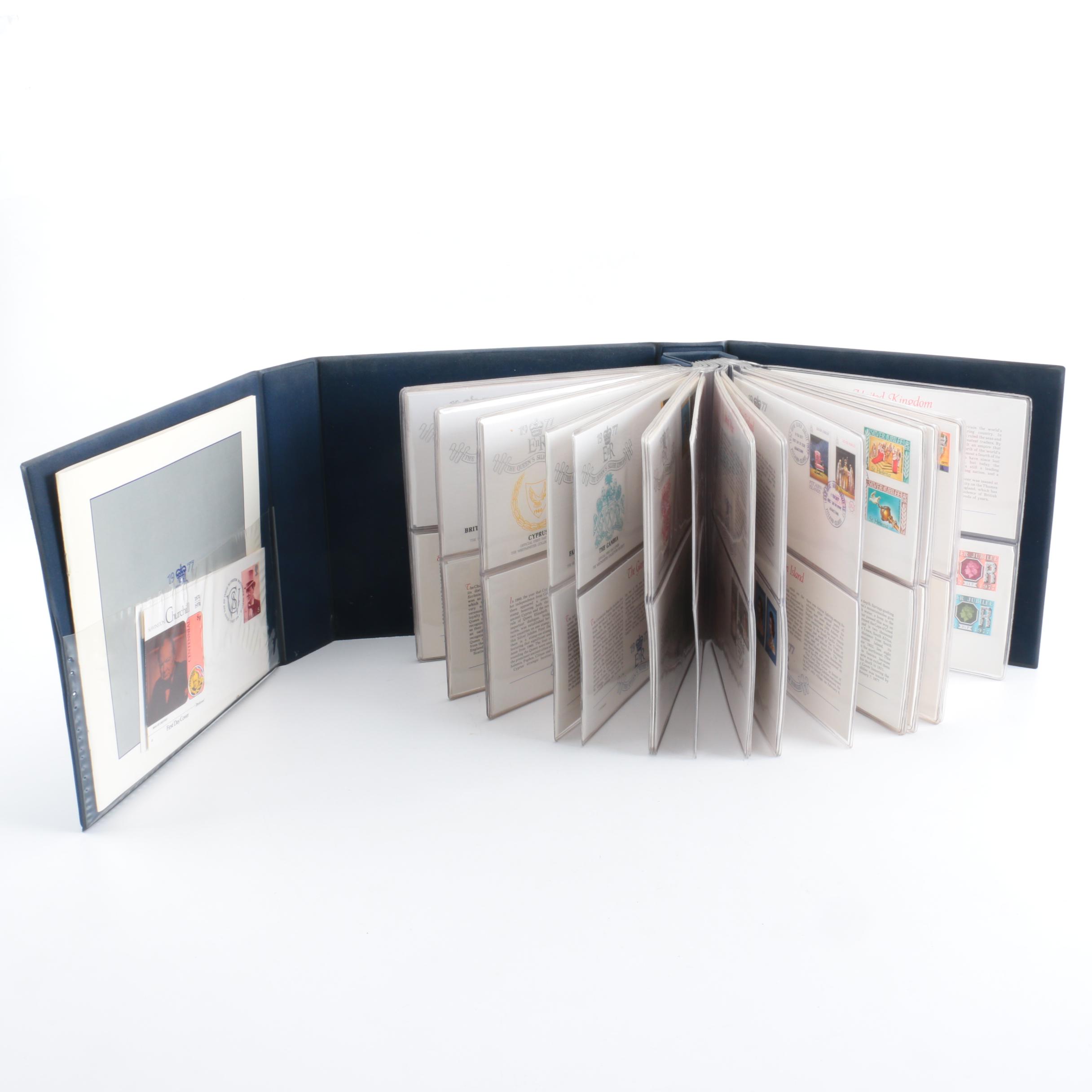 Queen Elizabeth Silver Jubilee Commemorative First Day Covers