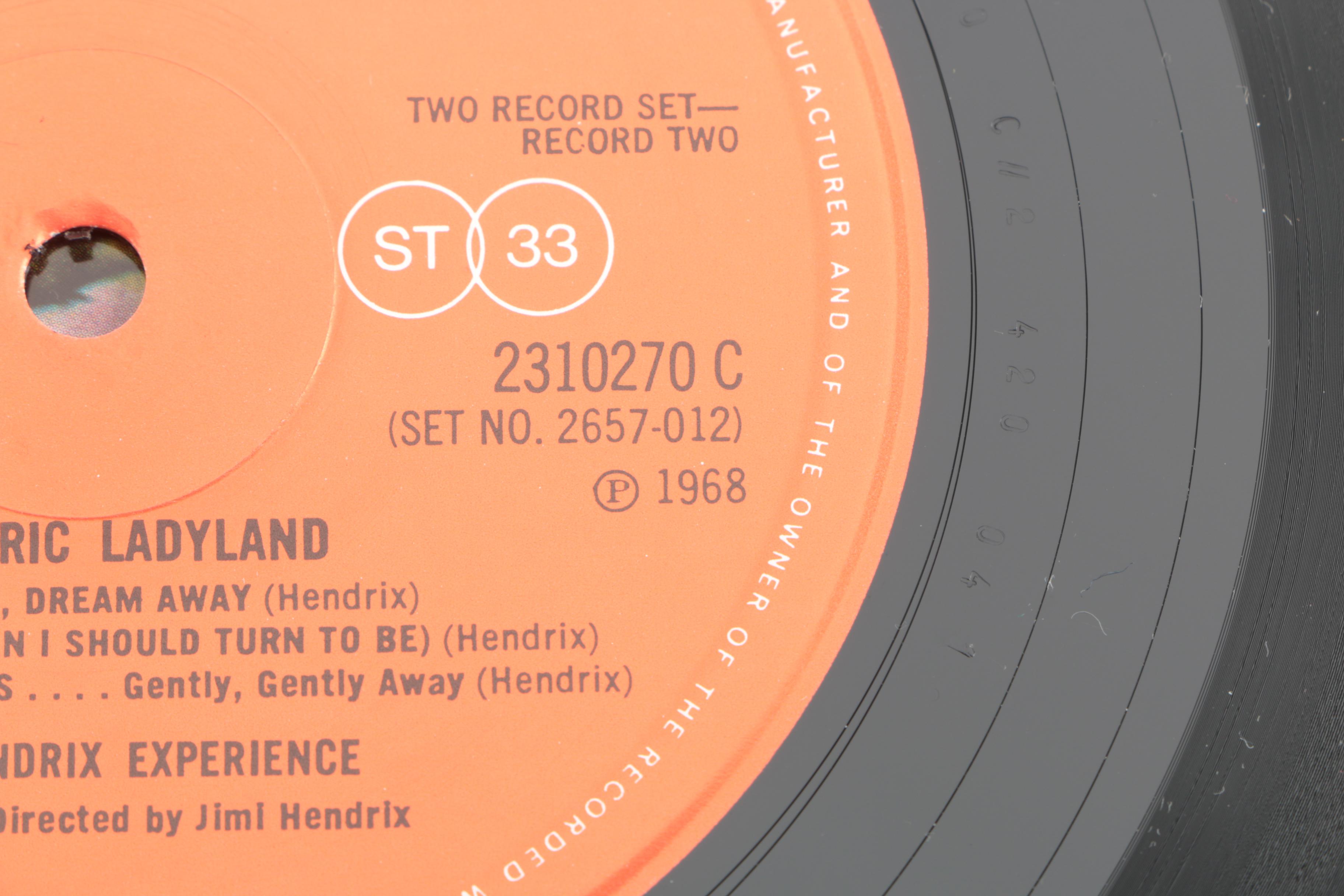 "Electric Ladyland" by The Jimi Hendrix Experience Original UK Limited Release