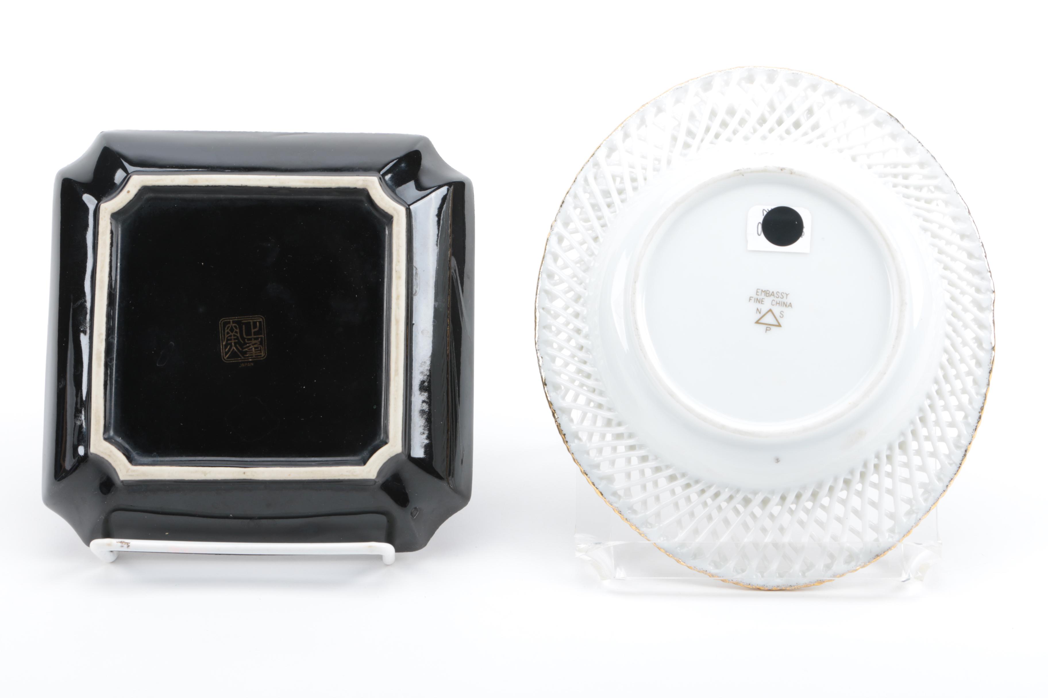 Elizabethan Staffordshire Fox Hunt Tableware