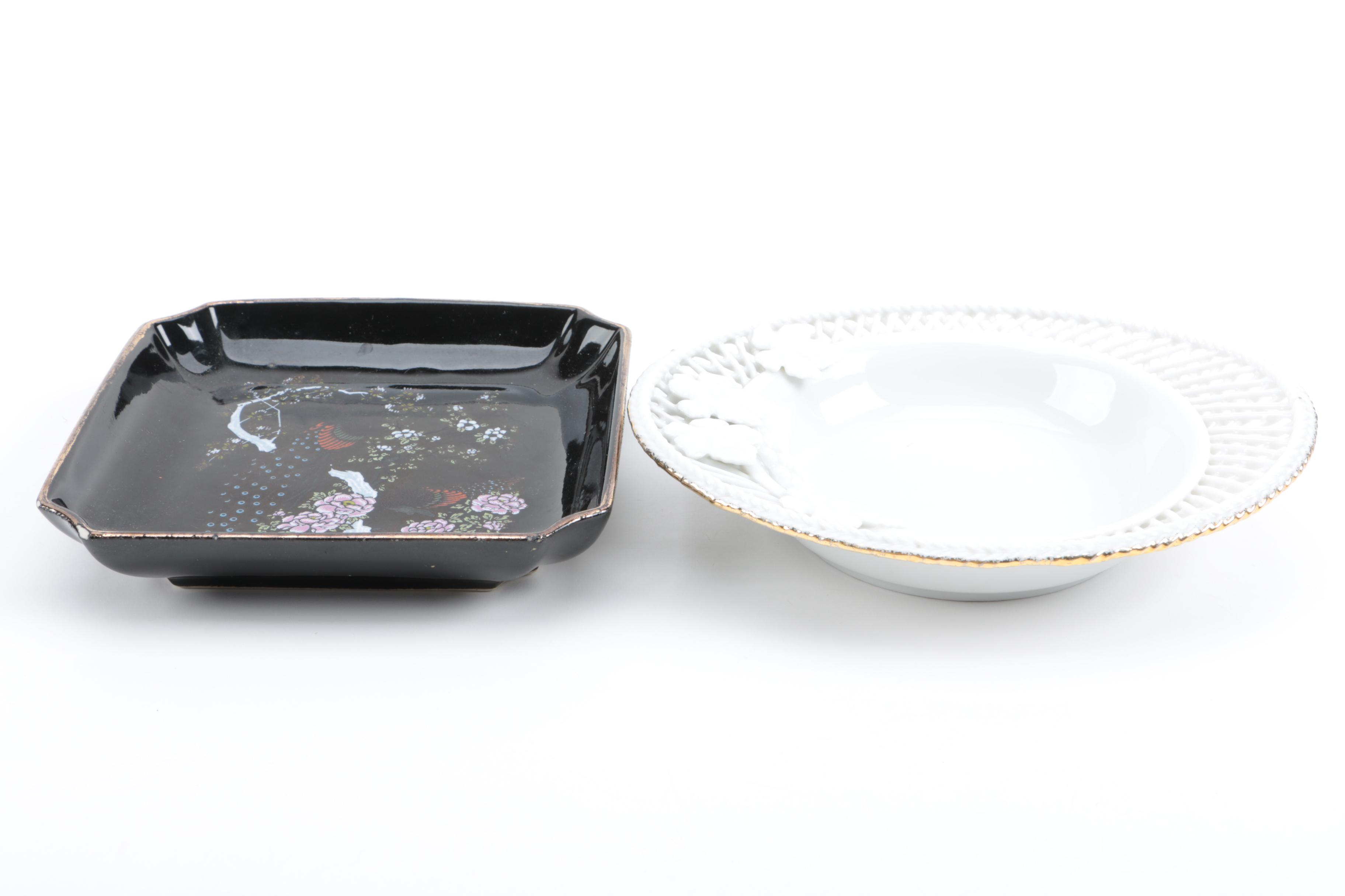 Elizabethan Staffordshire Fox Hunt Tableware