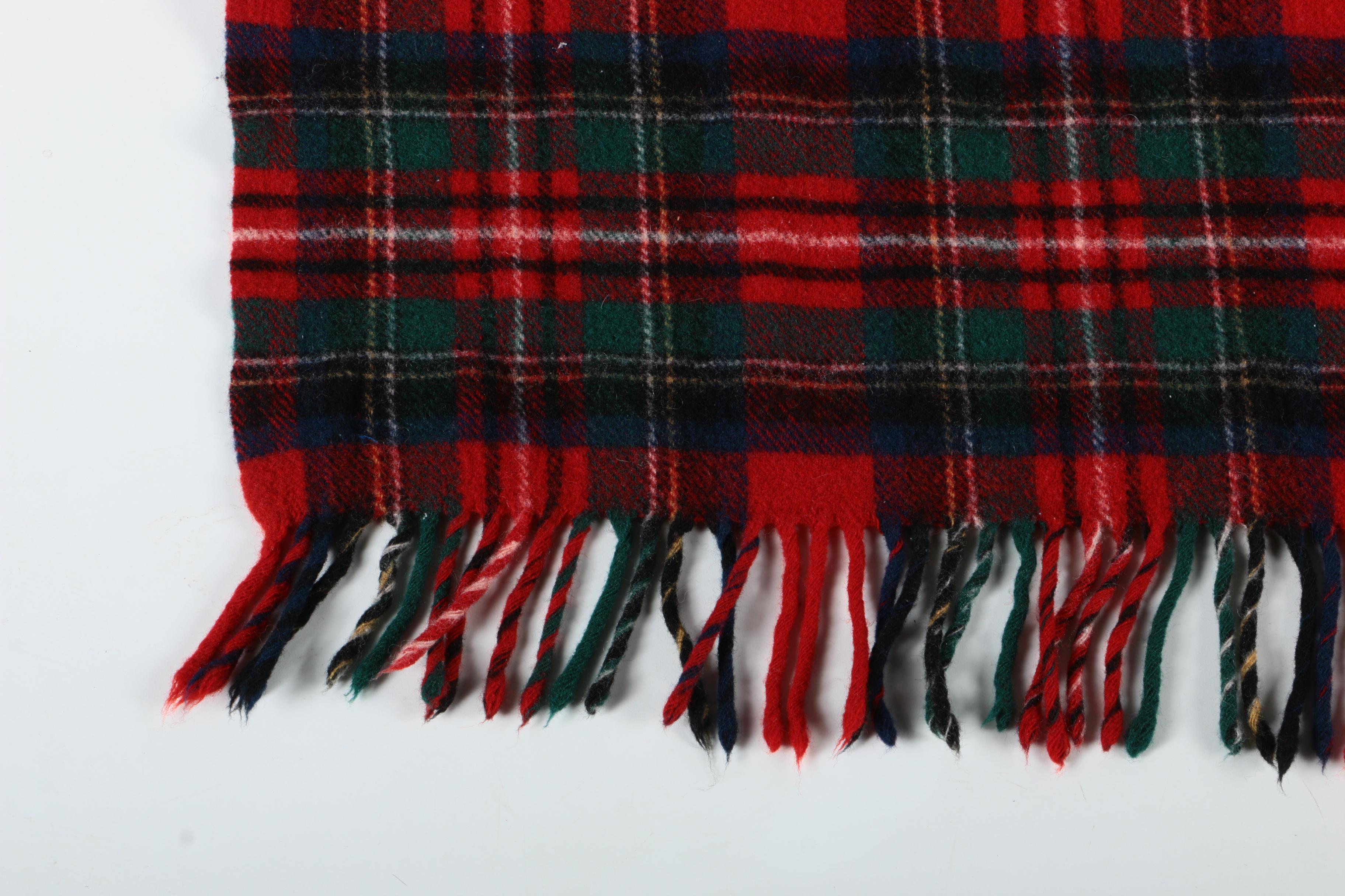 Pendleton Plaid Wool Blanket
