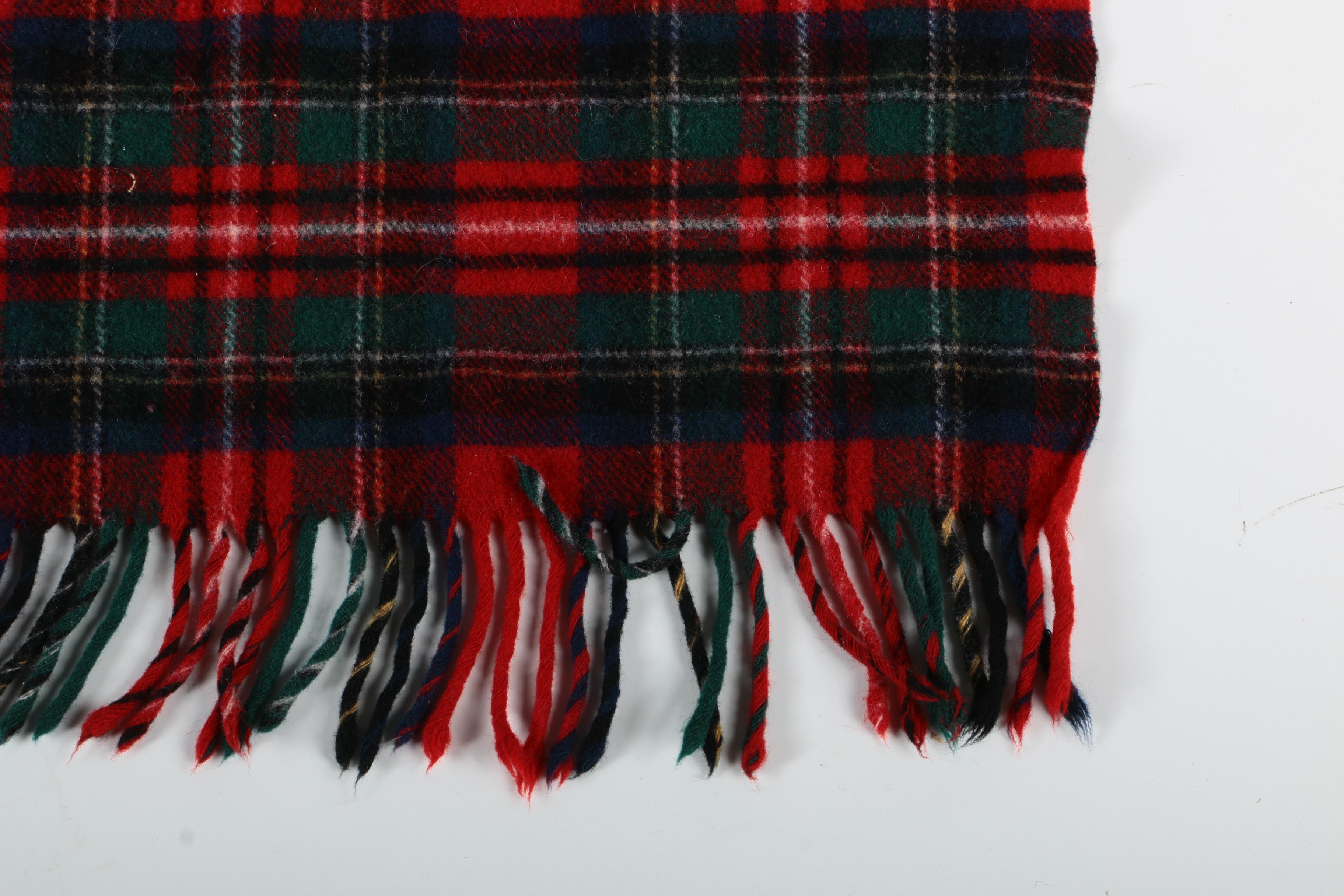Pendleton Plaid Wool Blanket