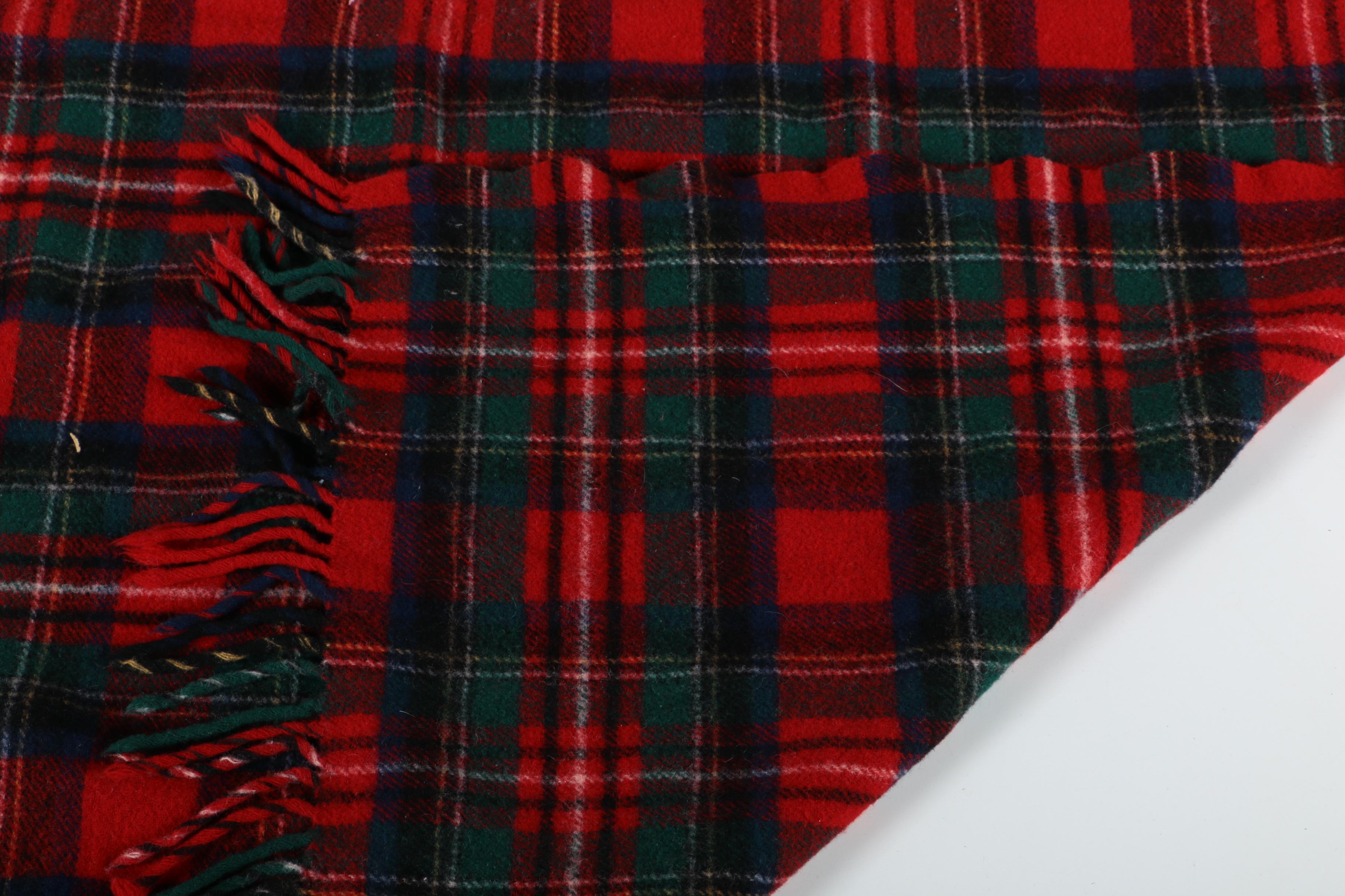 Pendleton Plaid Wool Blanket