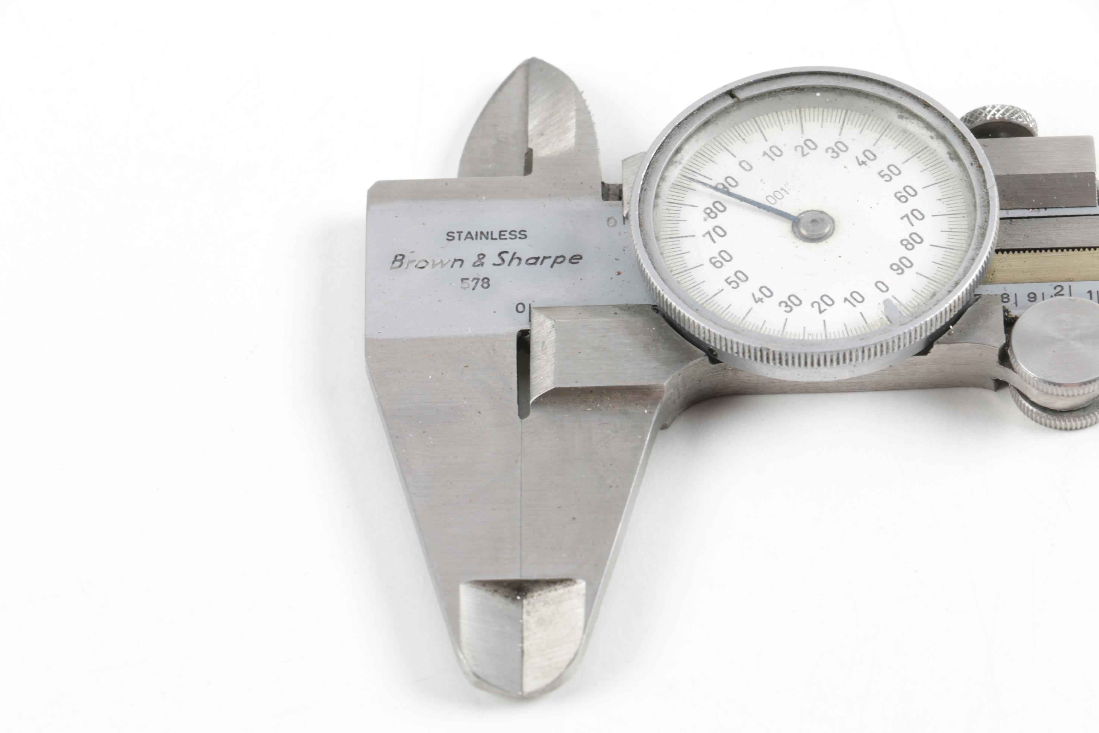 Vintage Micrometer by Brown & Sharpe