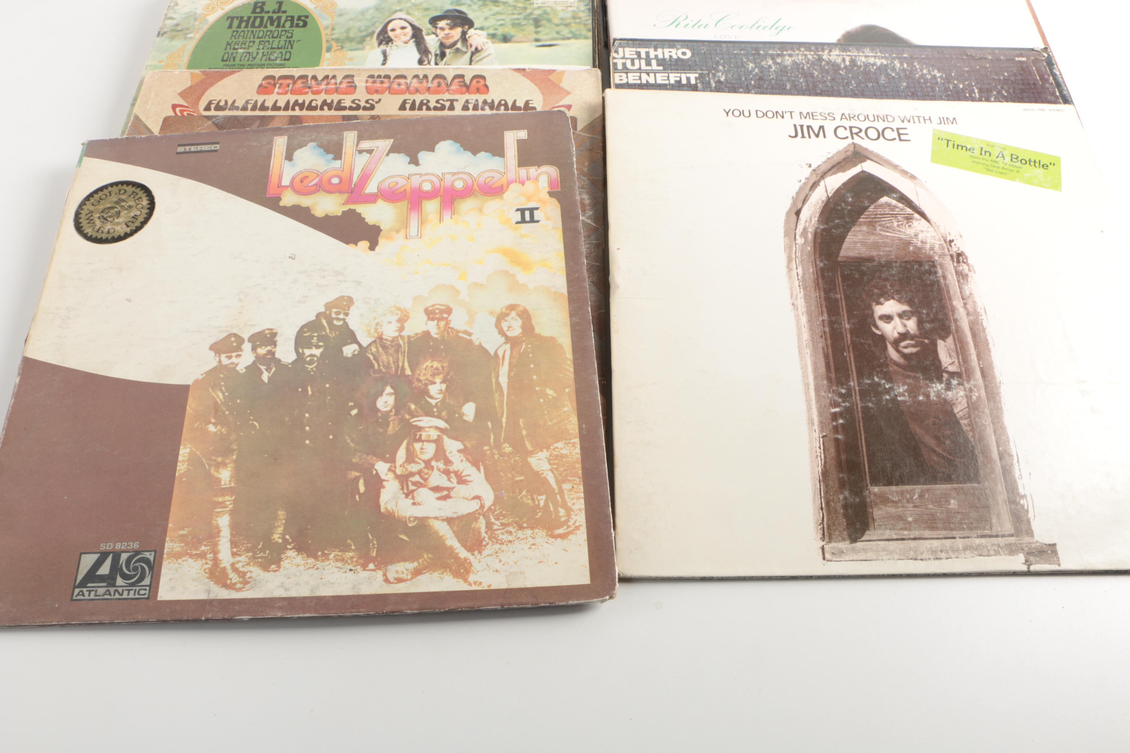 Led Zeppelin, The Doors, Rita Coolidge, B.J Thomas And  More LPs