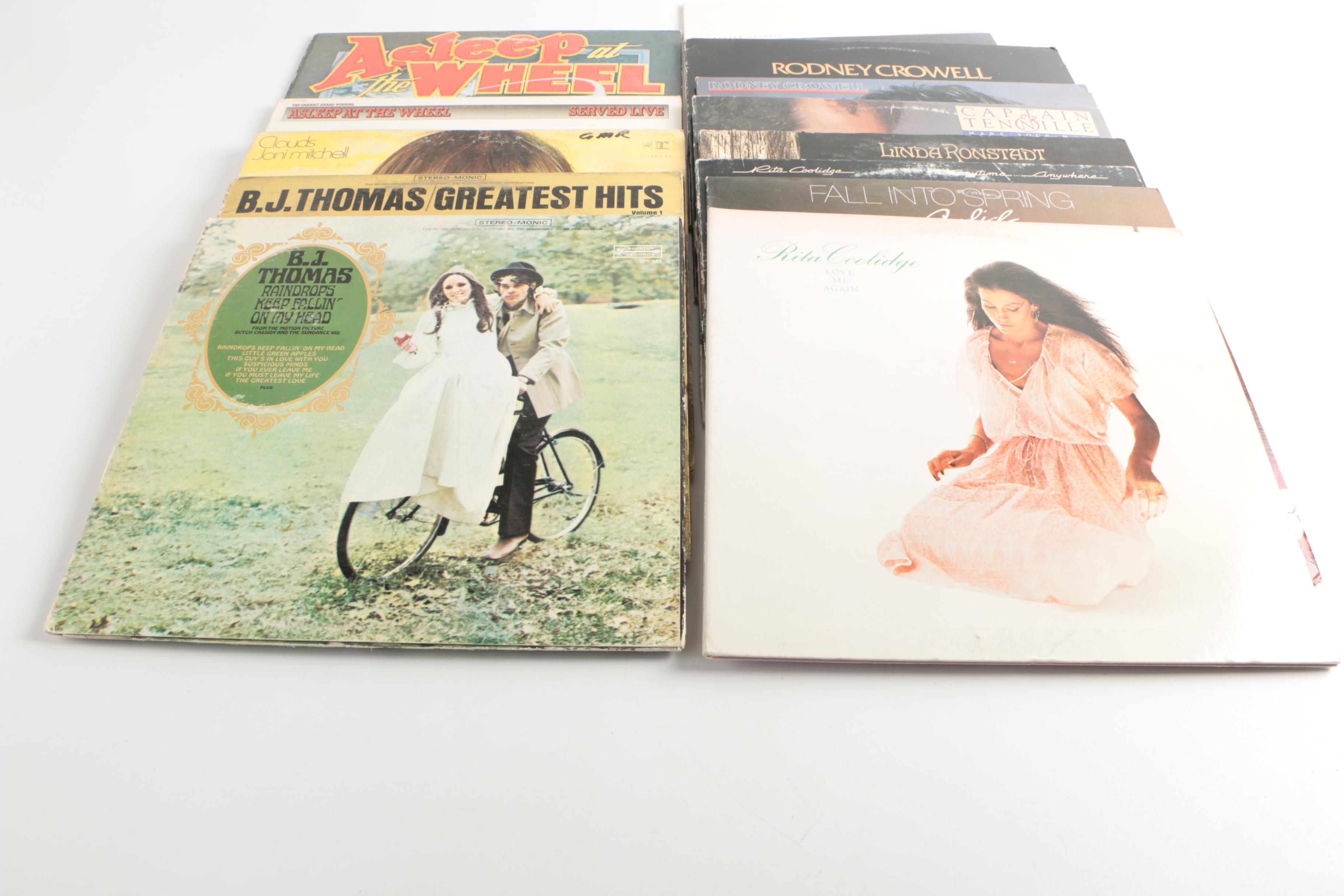 Led Zeppelin, The Doors, Rita Coolidge, B.J Thomas And  More LPs