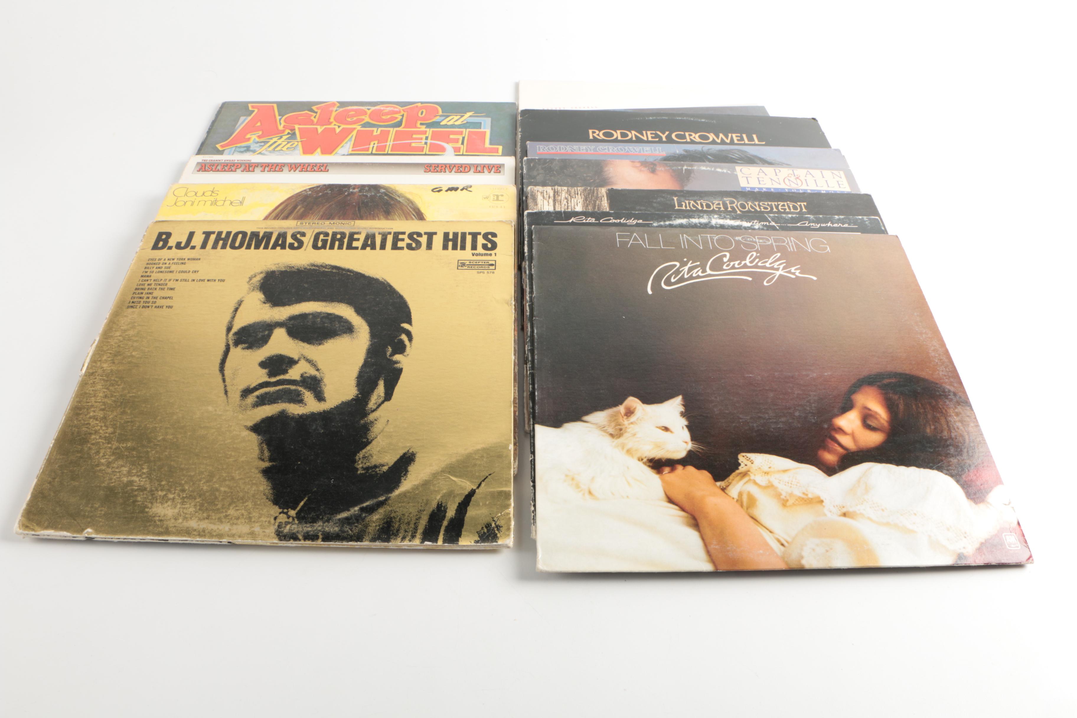Led Zeppelin, The Doors, Rita Coolidge, B.J Thomas And  More LPs