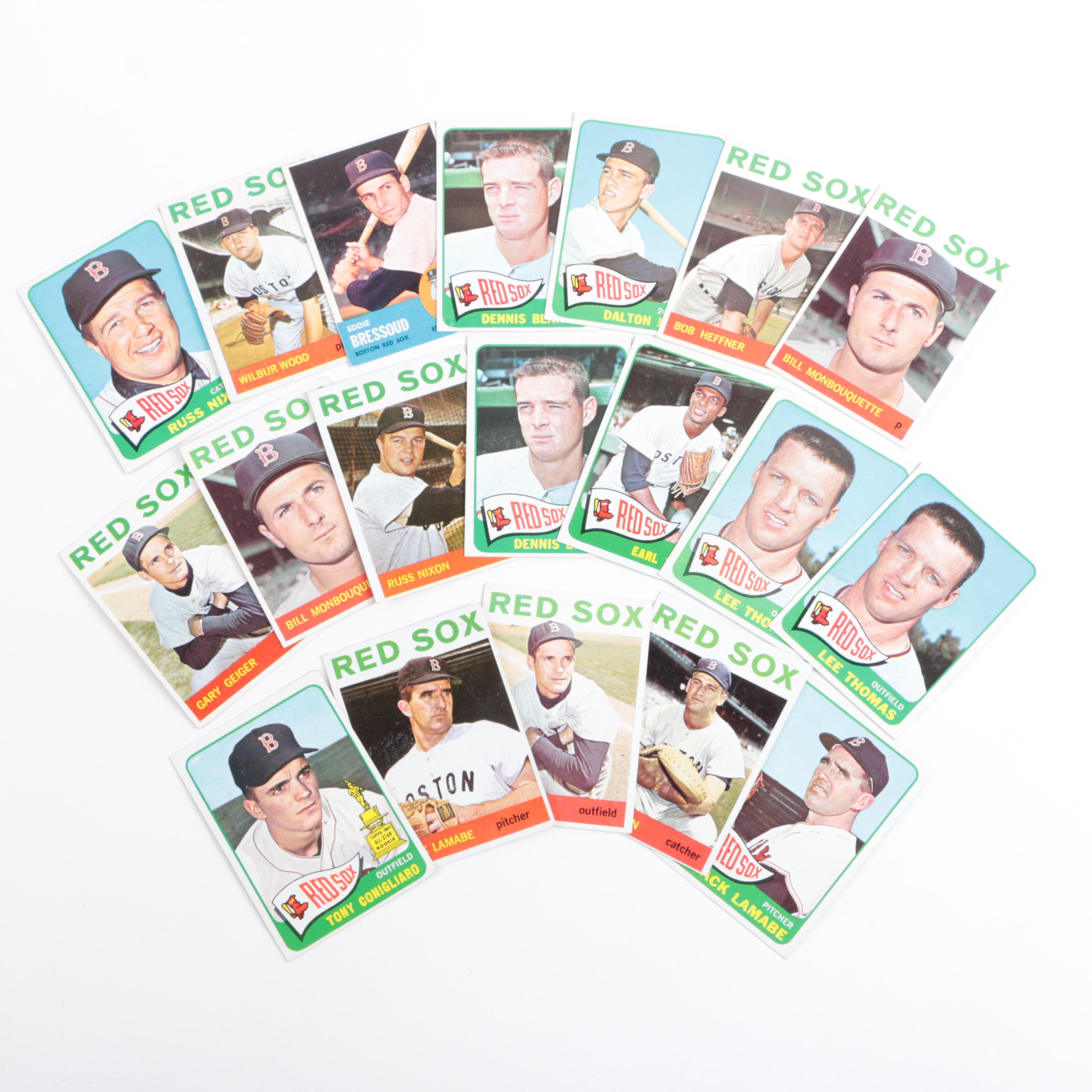 1964-65 Topps Red Sox Baseball Cards