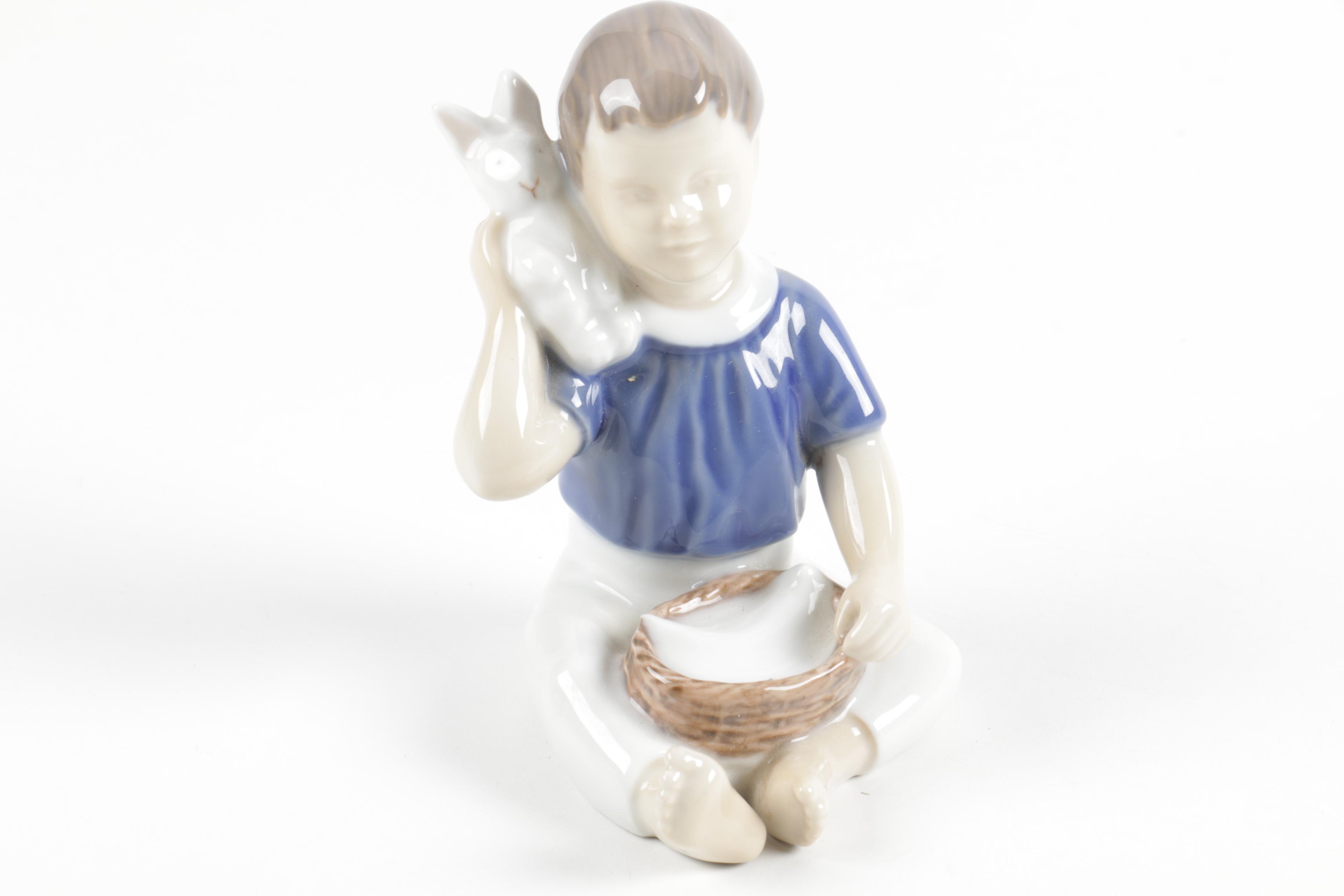 Bing & Grondahl Porcelain Figurines